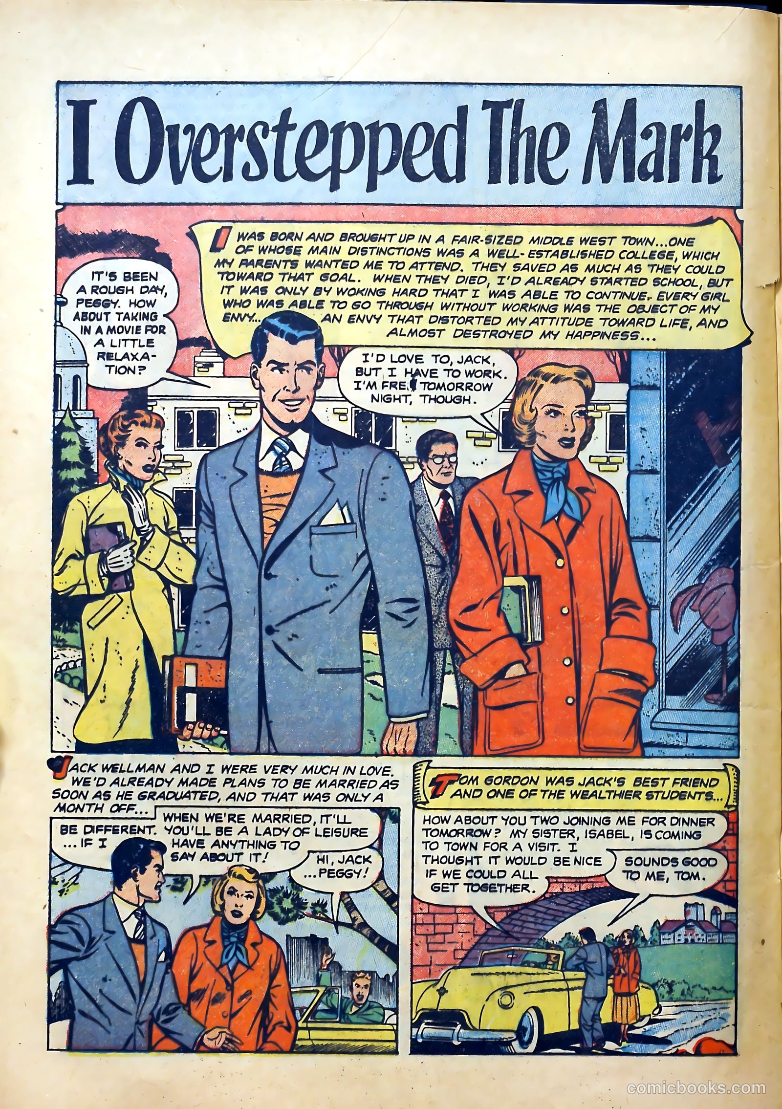 Teen-Age Romances #23 (1952) — page 20 of 36