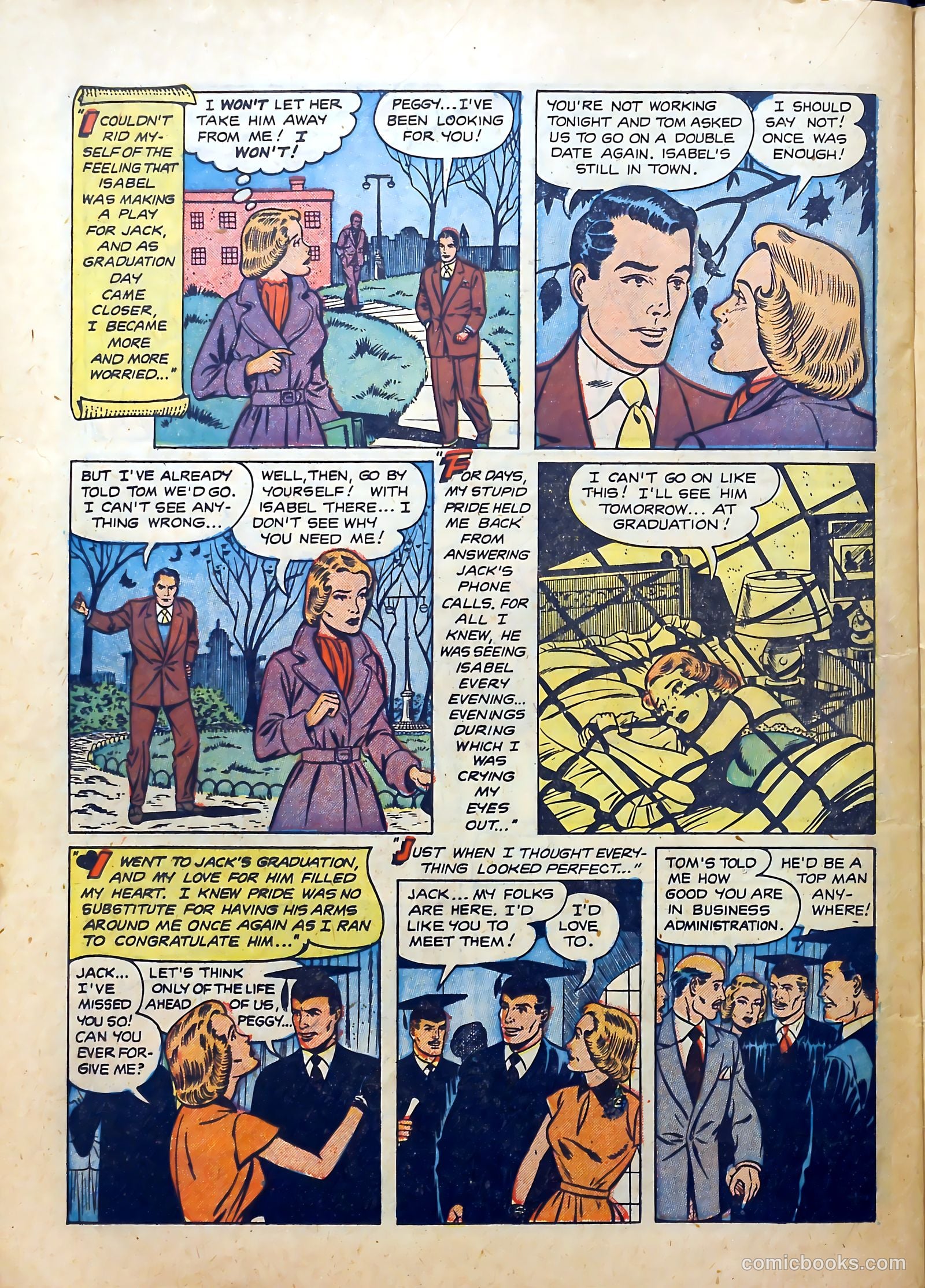 Teen-Age Romances #23 (1952) — page 22 of 36