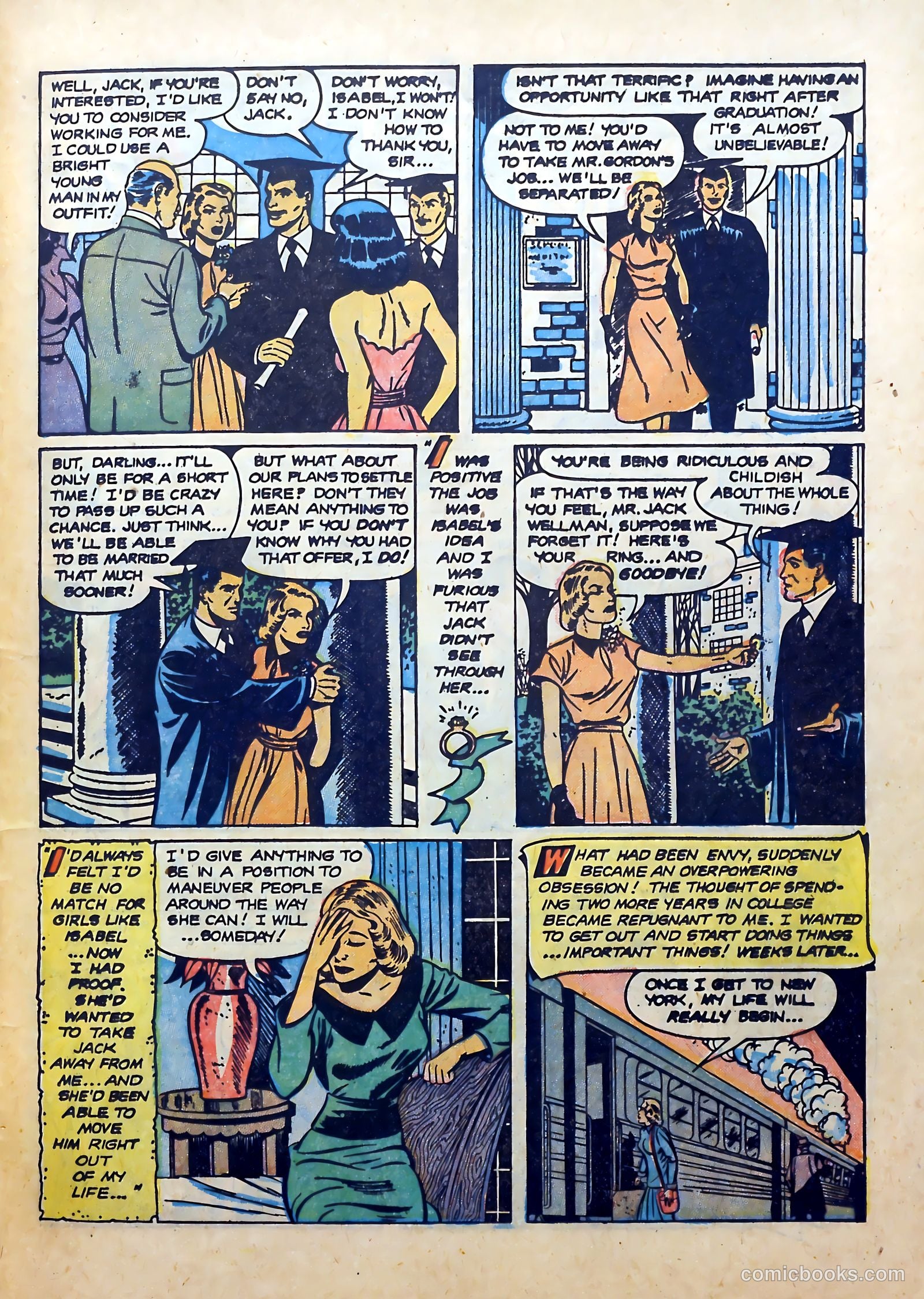 Teen-Age Romances #23 (1952) — page 23 of 36