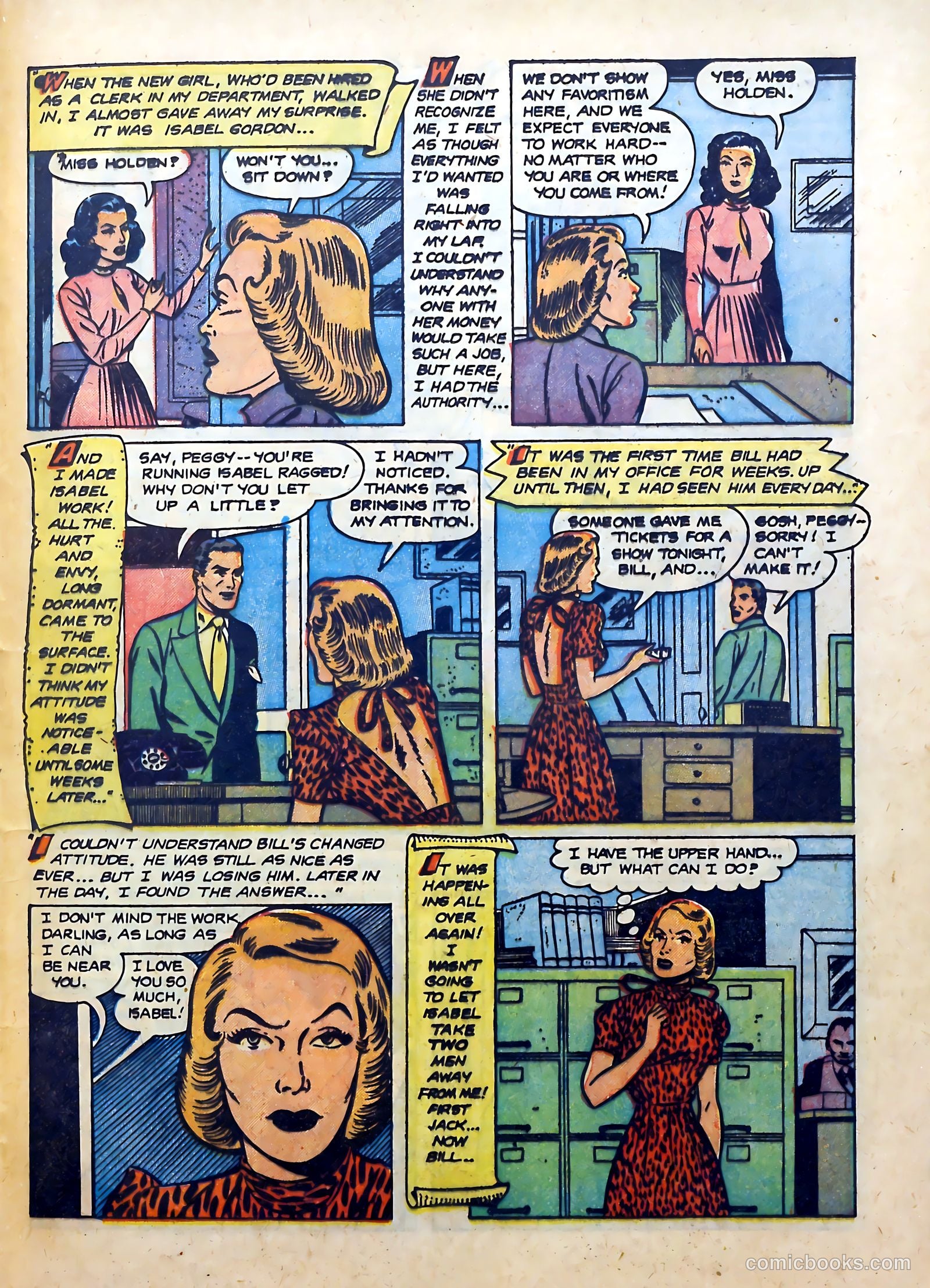 Teen-Age Romances #23 (1952) — page 25 of 36