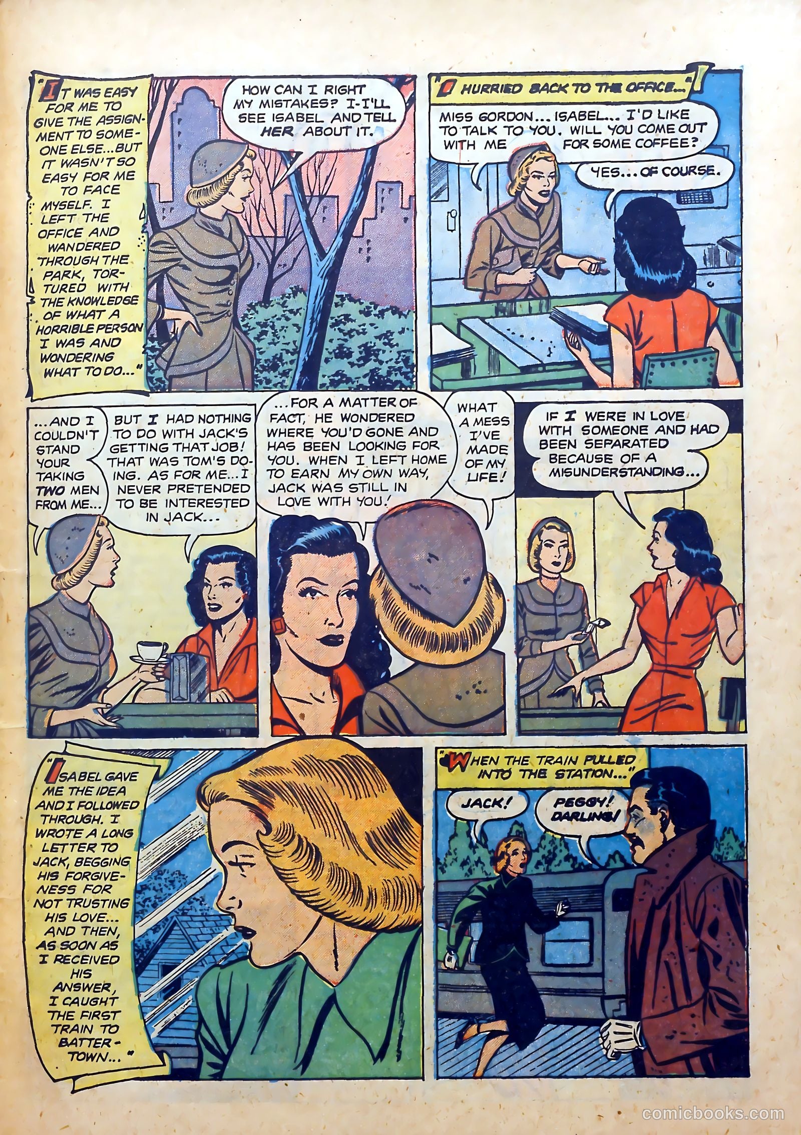 Teen-Age Romances #23 (1952) — page 27 of 36
