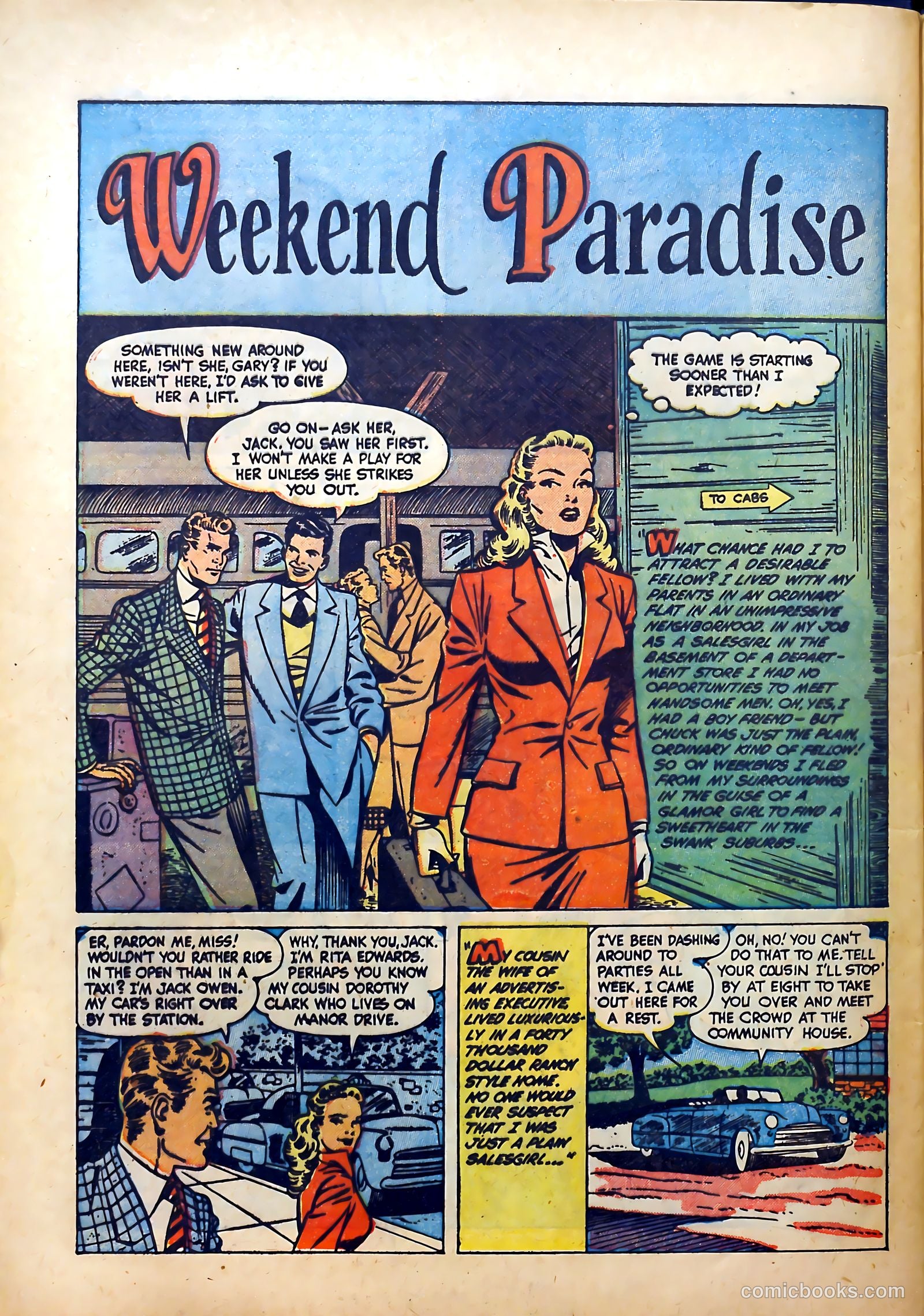 Teen-Age Romances #23 (1952) — page 28 of 36