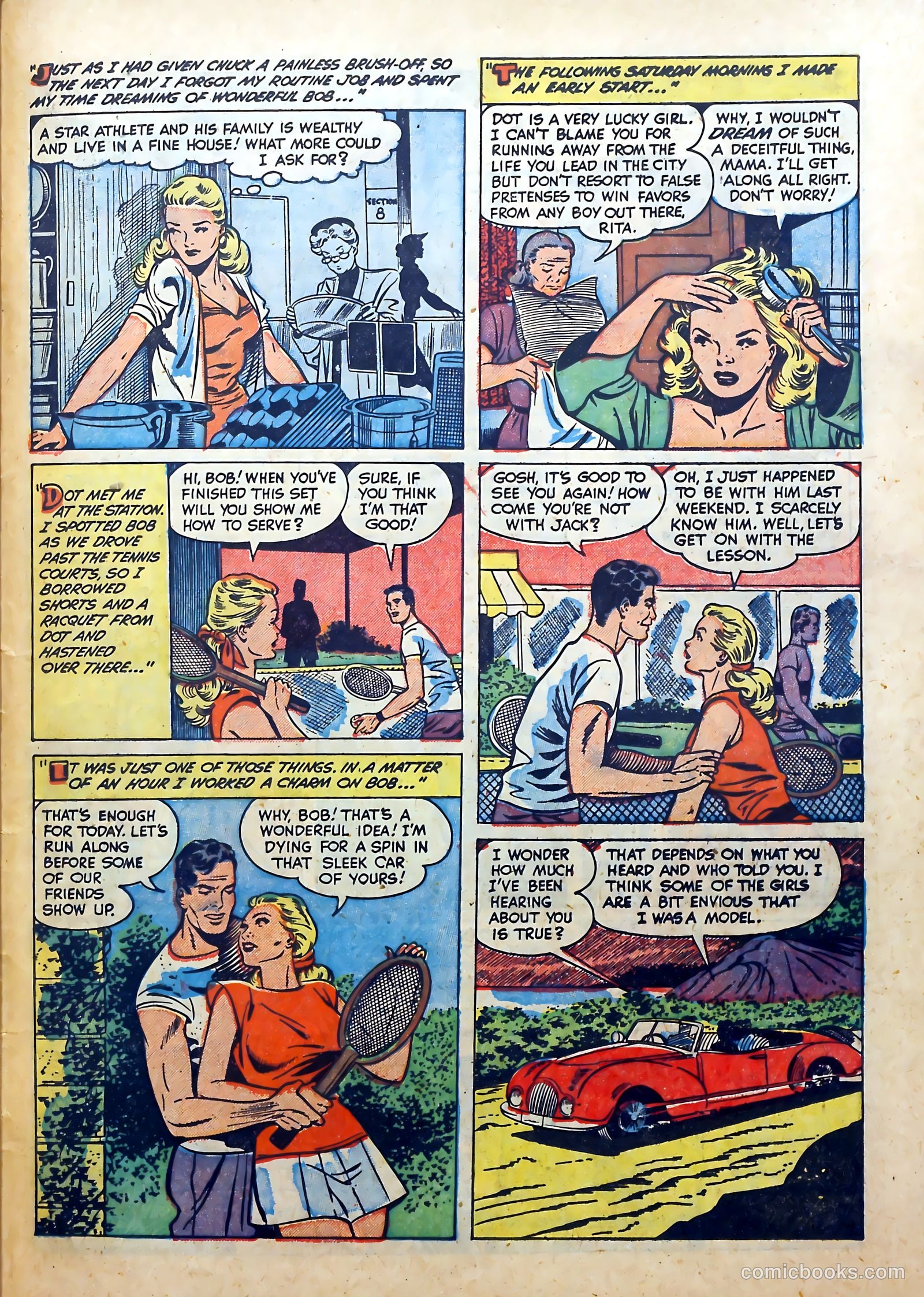Teen-Age Romances #23 (1952) — page 31 of 36