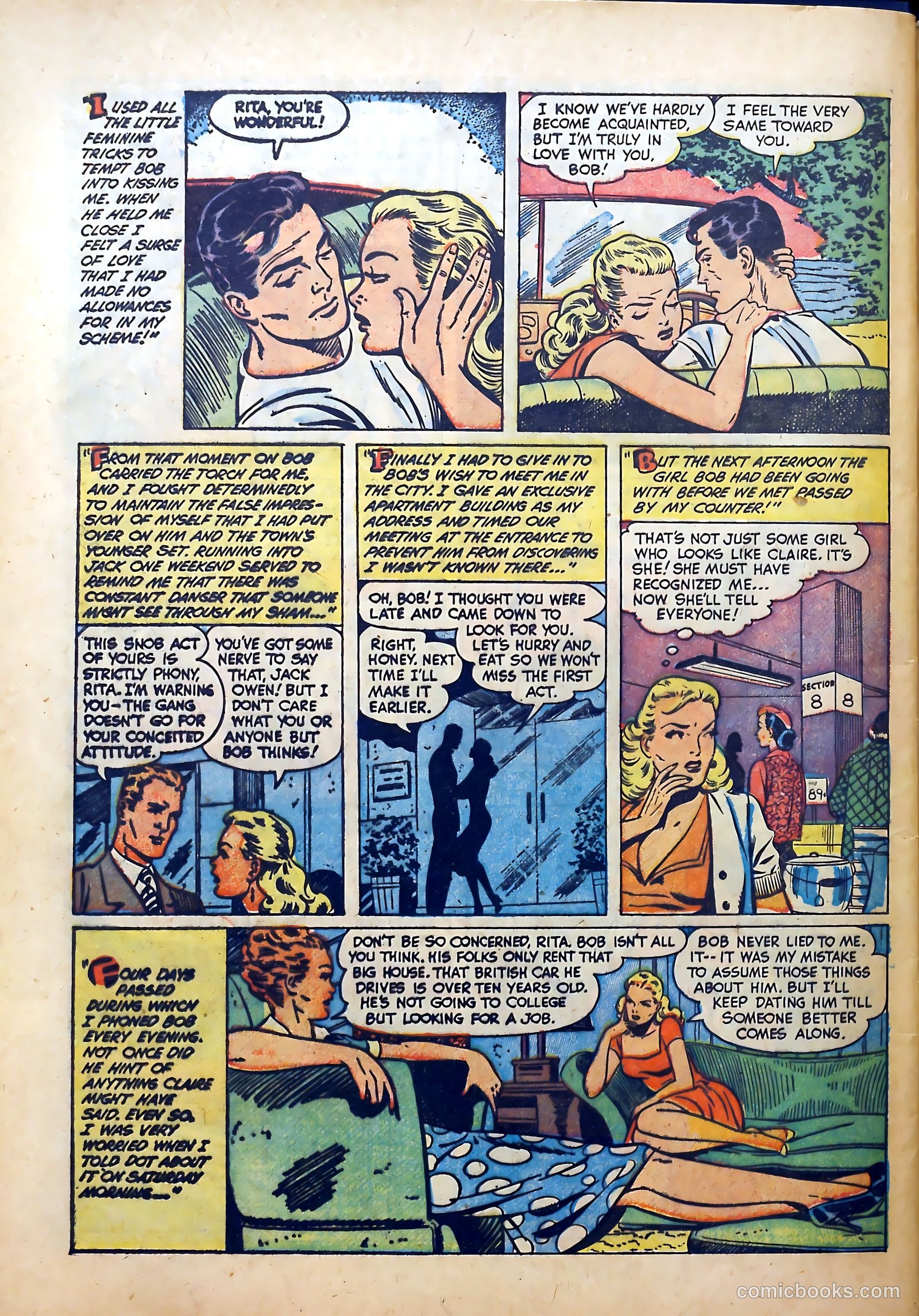 Teen-Age Romances #23 (1952) — page 32 of 36