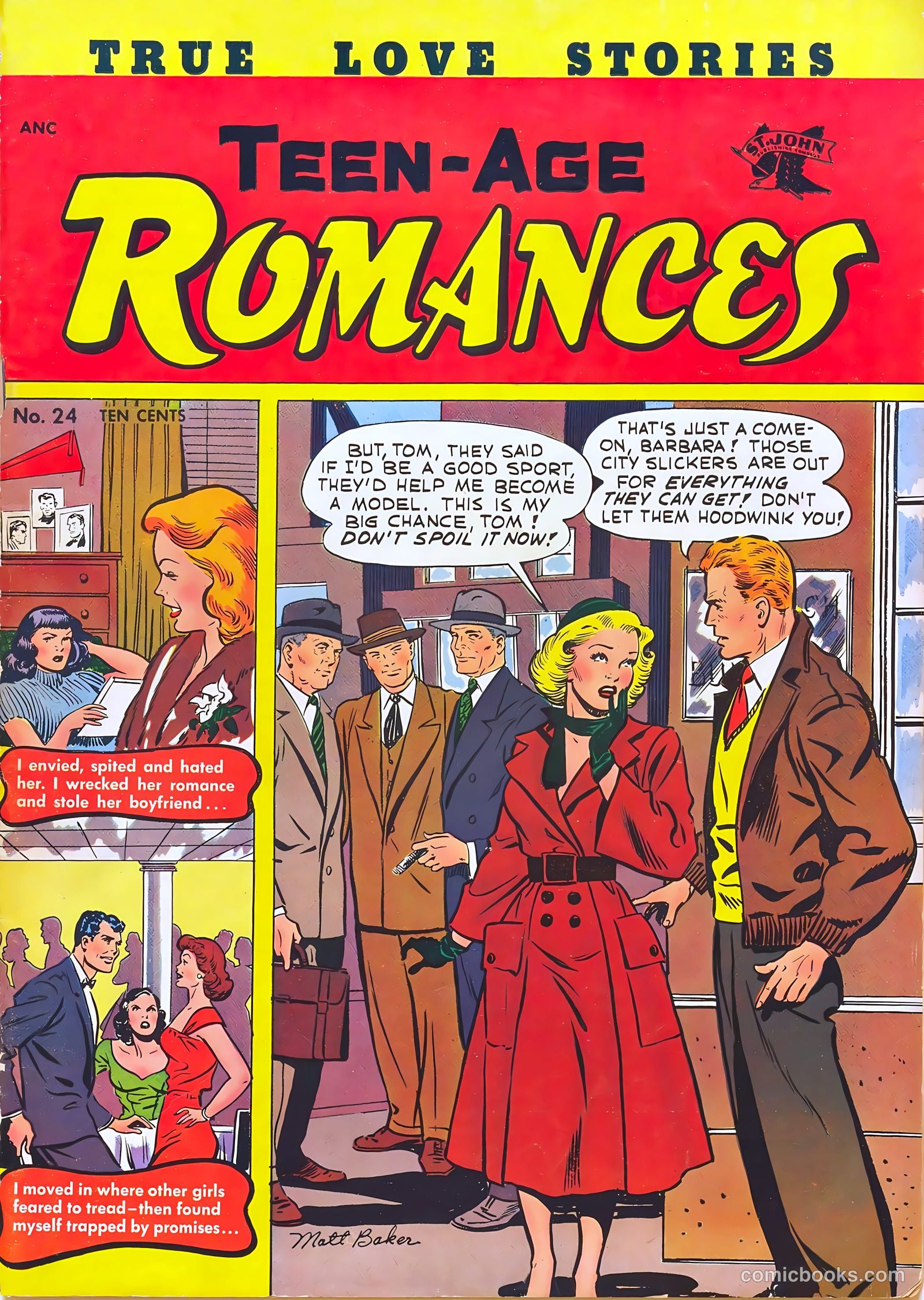 Teen-Age Romances #24 cover