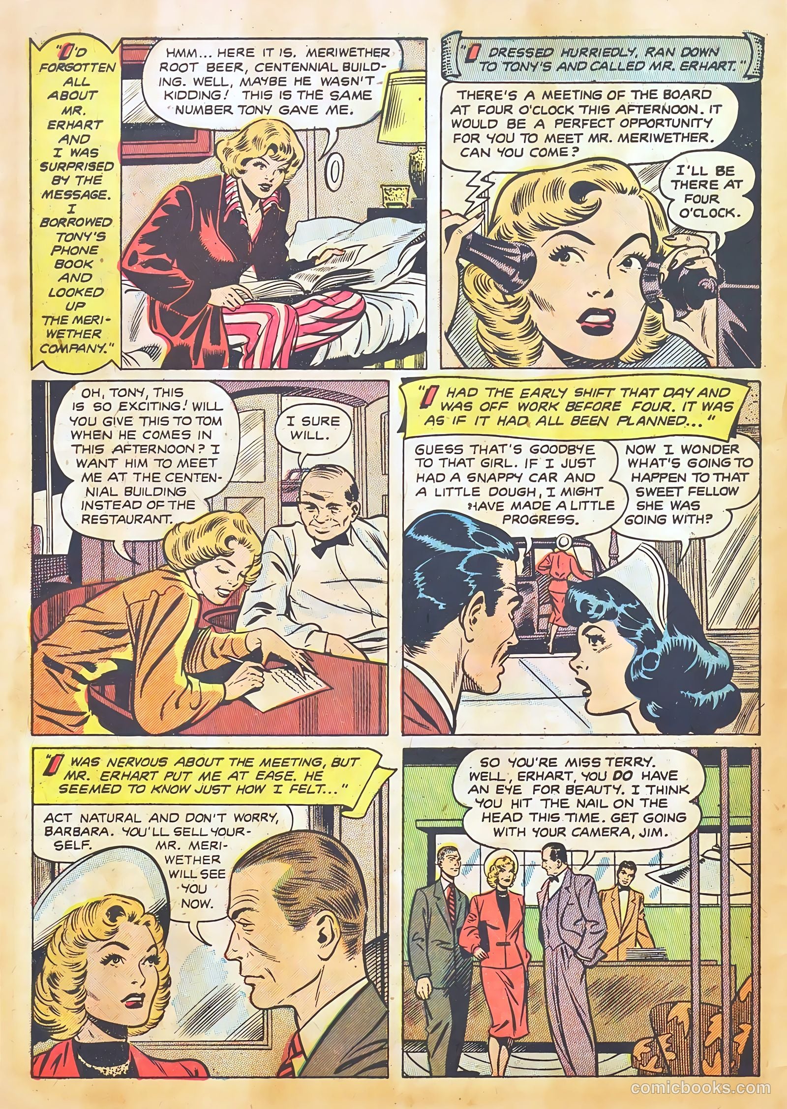 Teen-Age Romances #24 (1952) — page 6 of 37