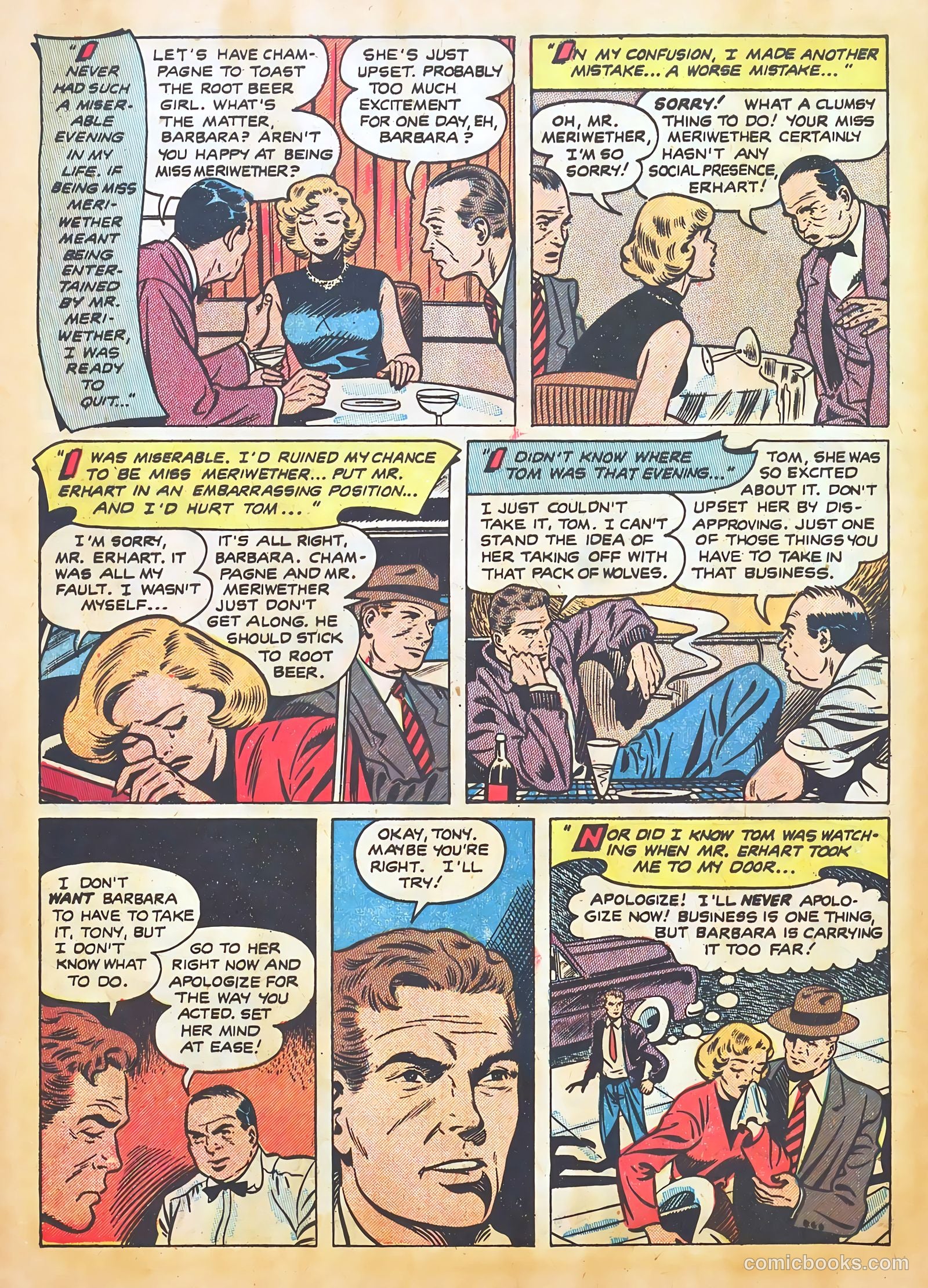 Teen-Age Romances #24 (1952) — page 8 of 37