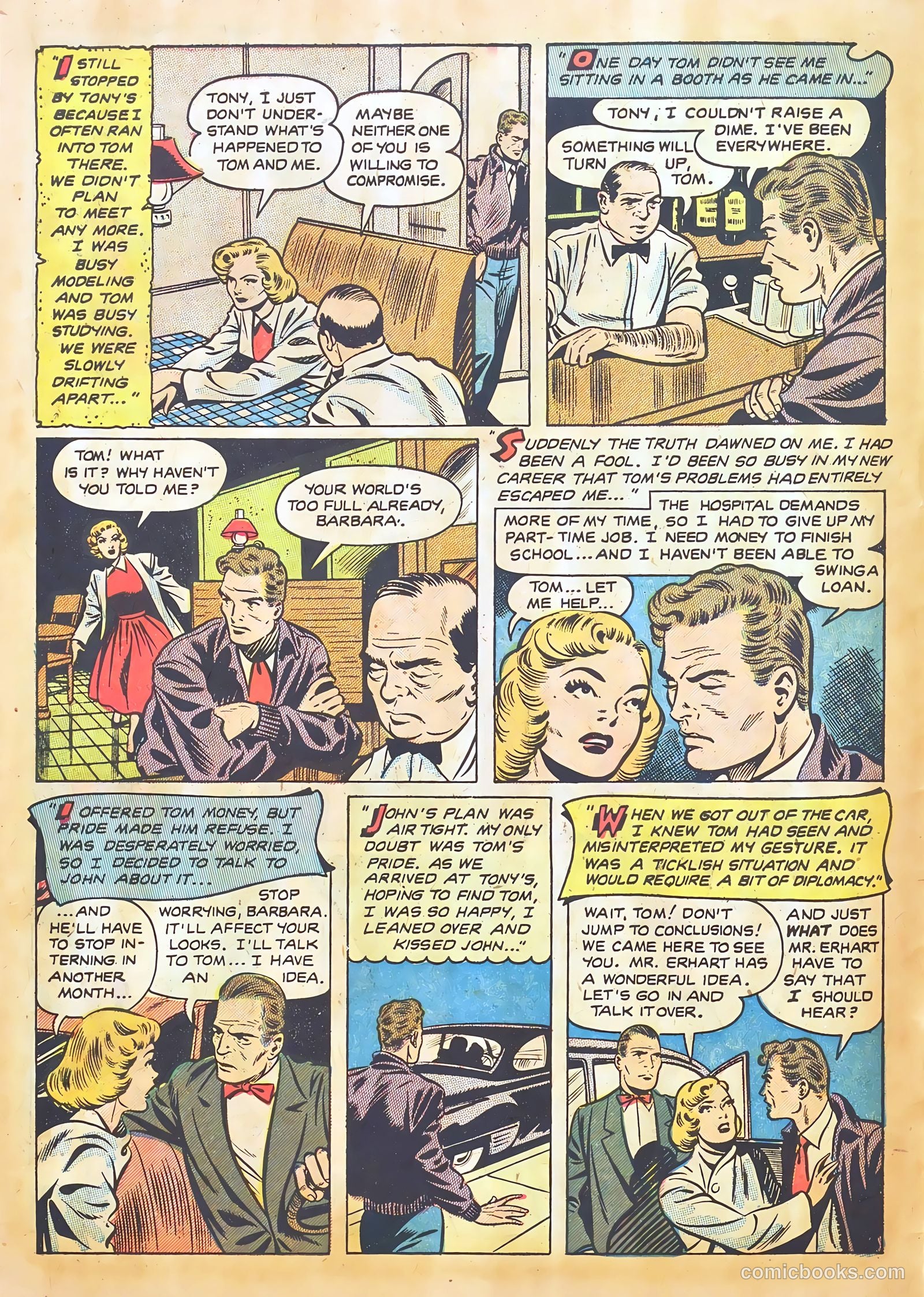 Teen-Age Romances #24 (1952) — page 10 of 37