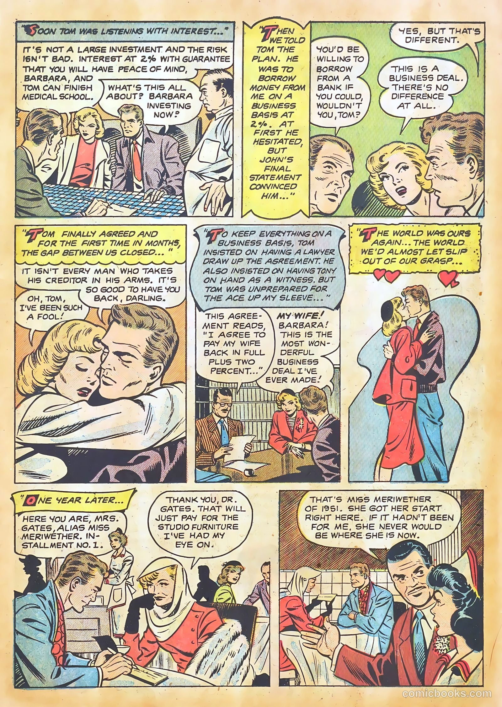 Teen-Age Romances #24 (1952) — page 11 of 37