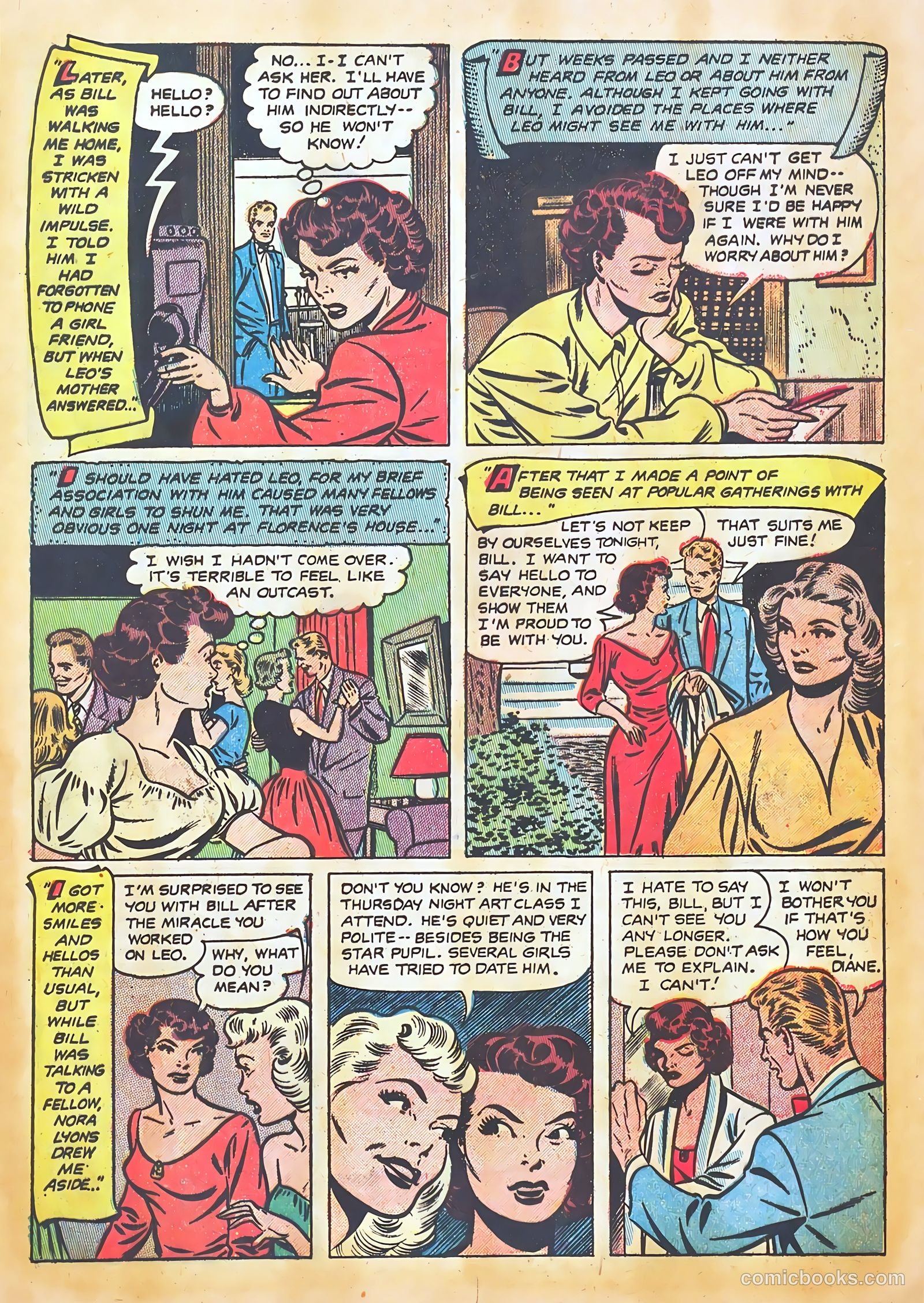 Teen-Age Romances #24 (1952) — page 17 of 37