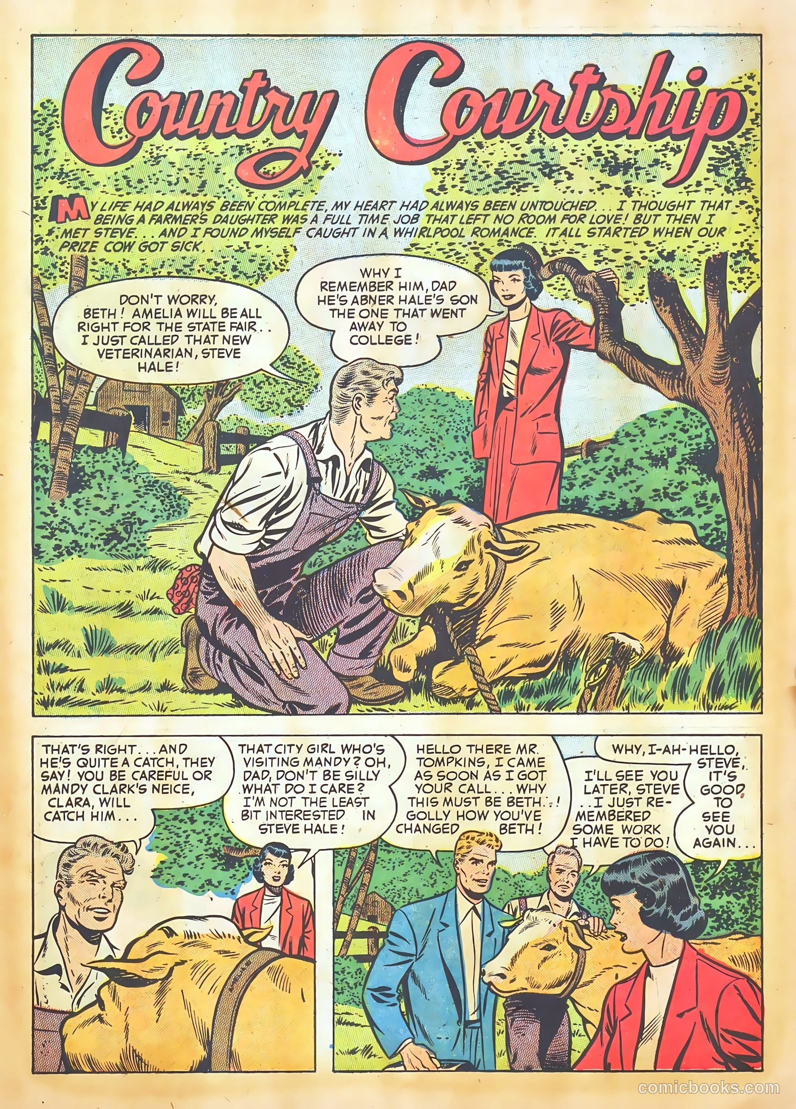 Teen-Age Romances #24 (1952) — page 19 of 37