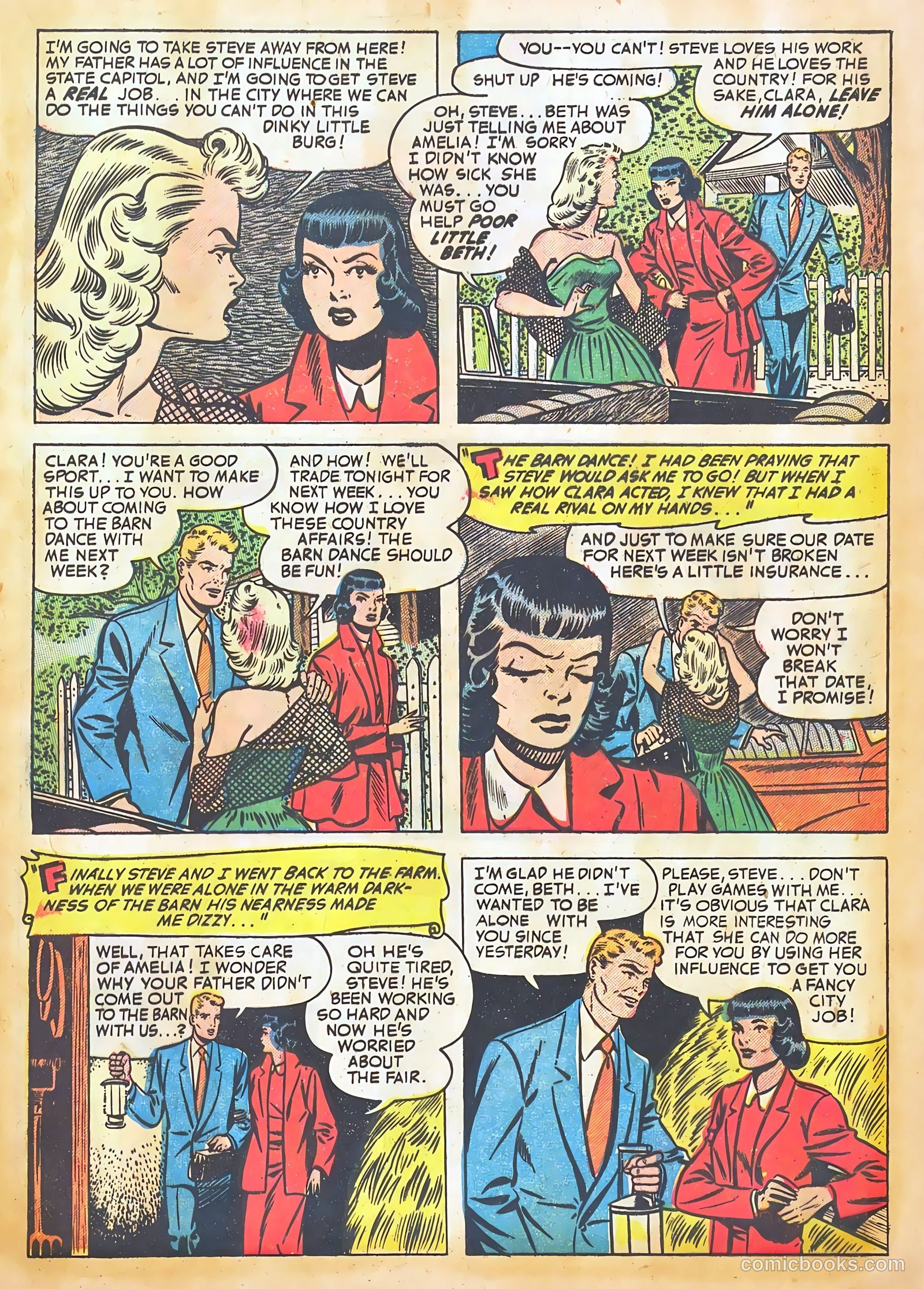 Teen-Age Romances #24 (1952) — page 21 of 37