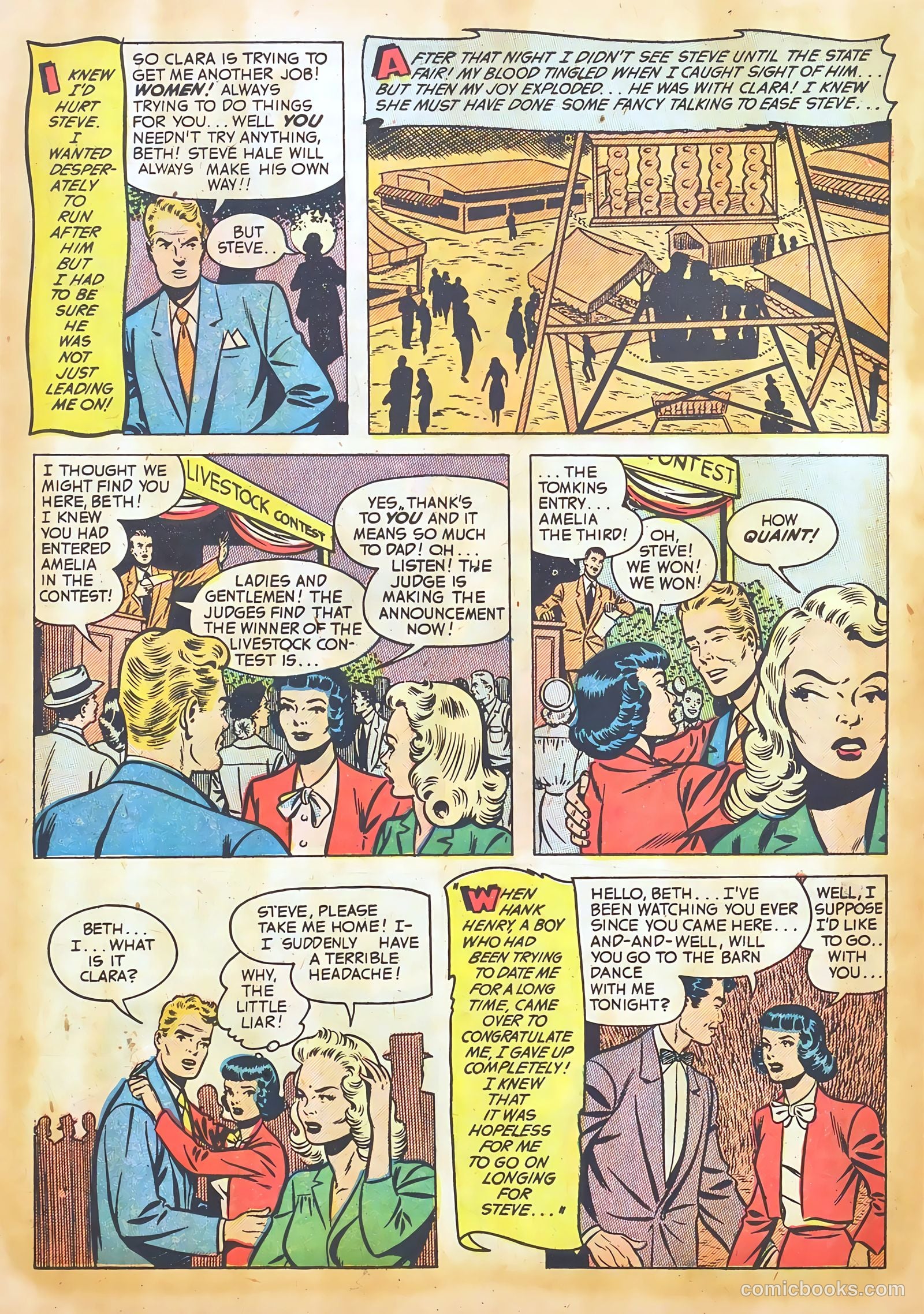 Teen-Age Romances #24 (1952) — page 22 of 37
