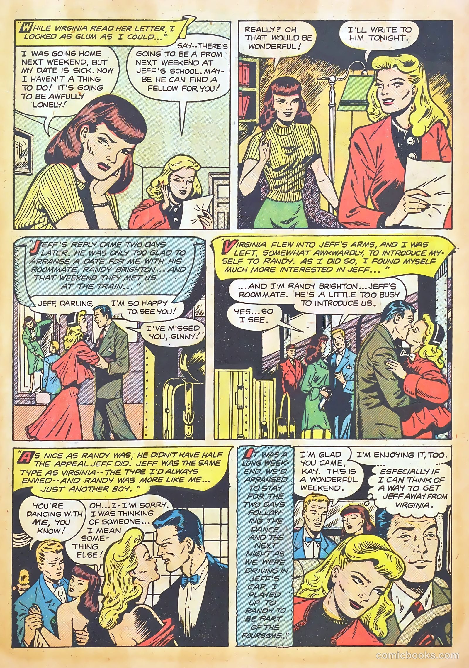 Teen-Age Romances #24 (1952) — page 27 of 37