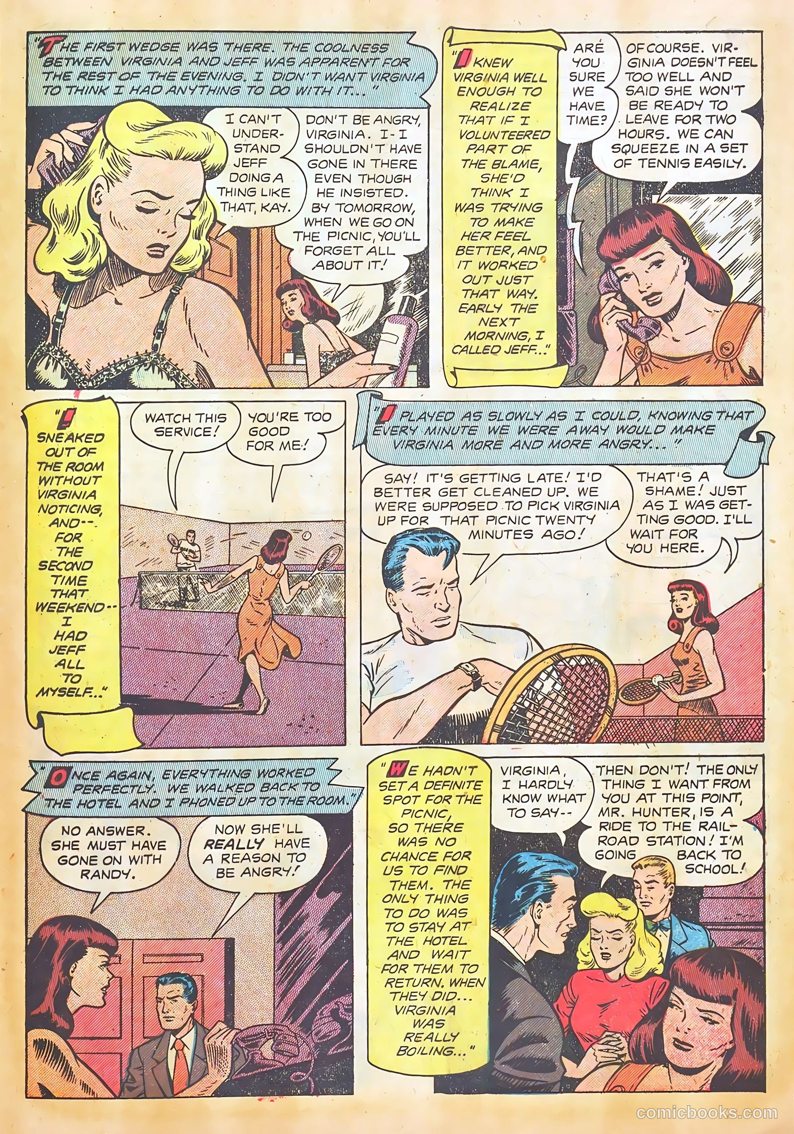 Teen-Age Romances #24 (1952) — page 29 of 37