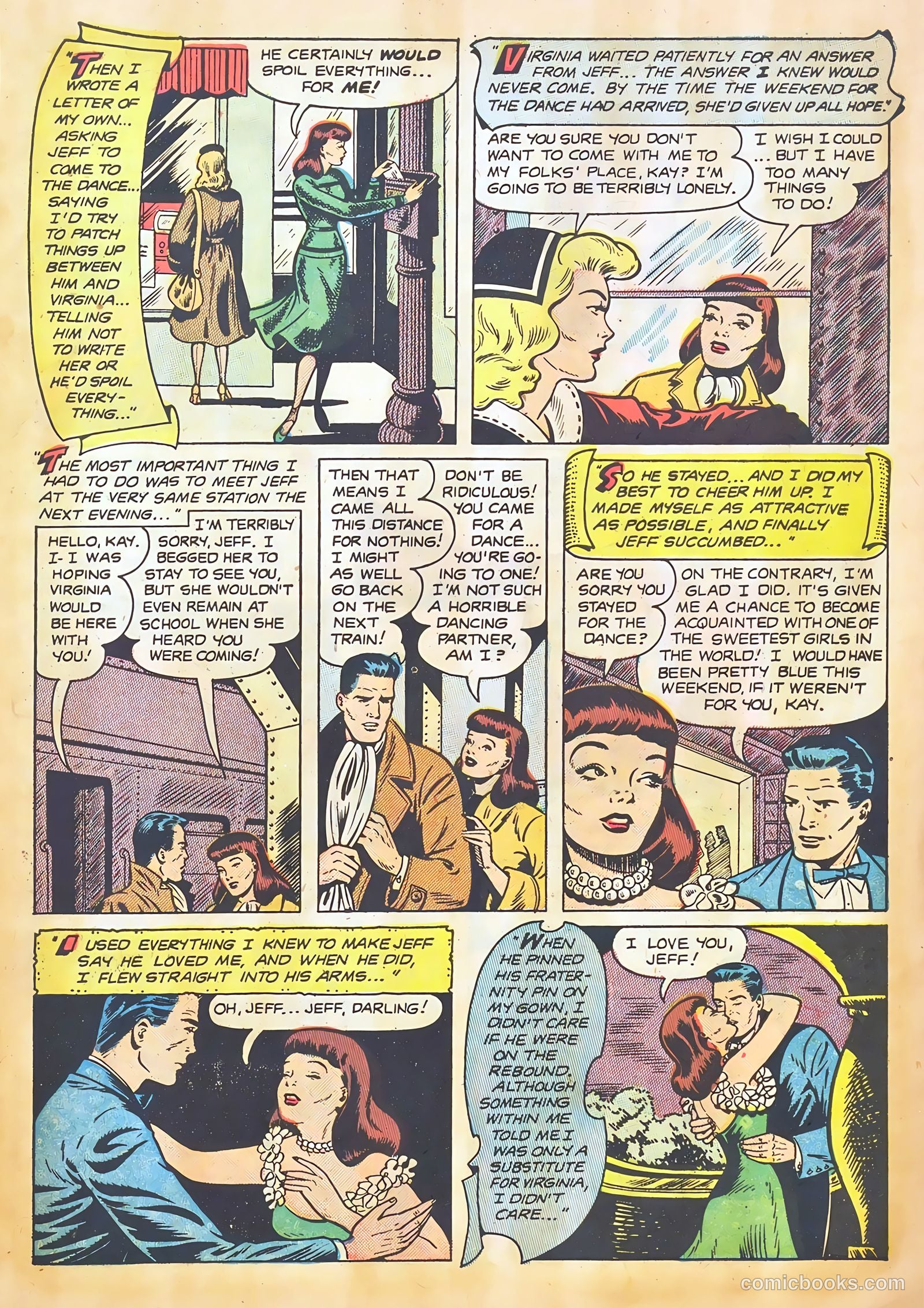 Teen-Age Romances #24 (1952) — page 31 of 37
