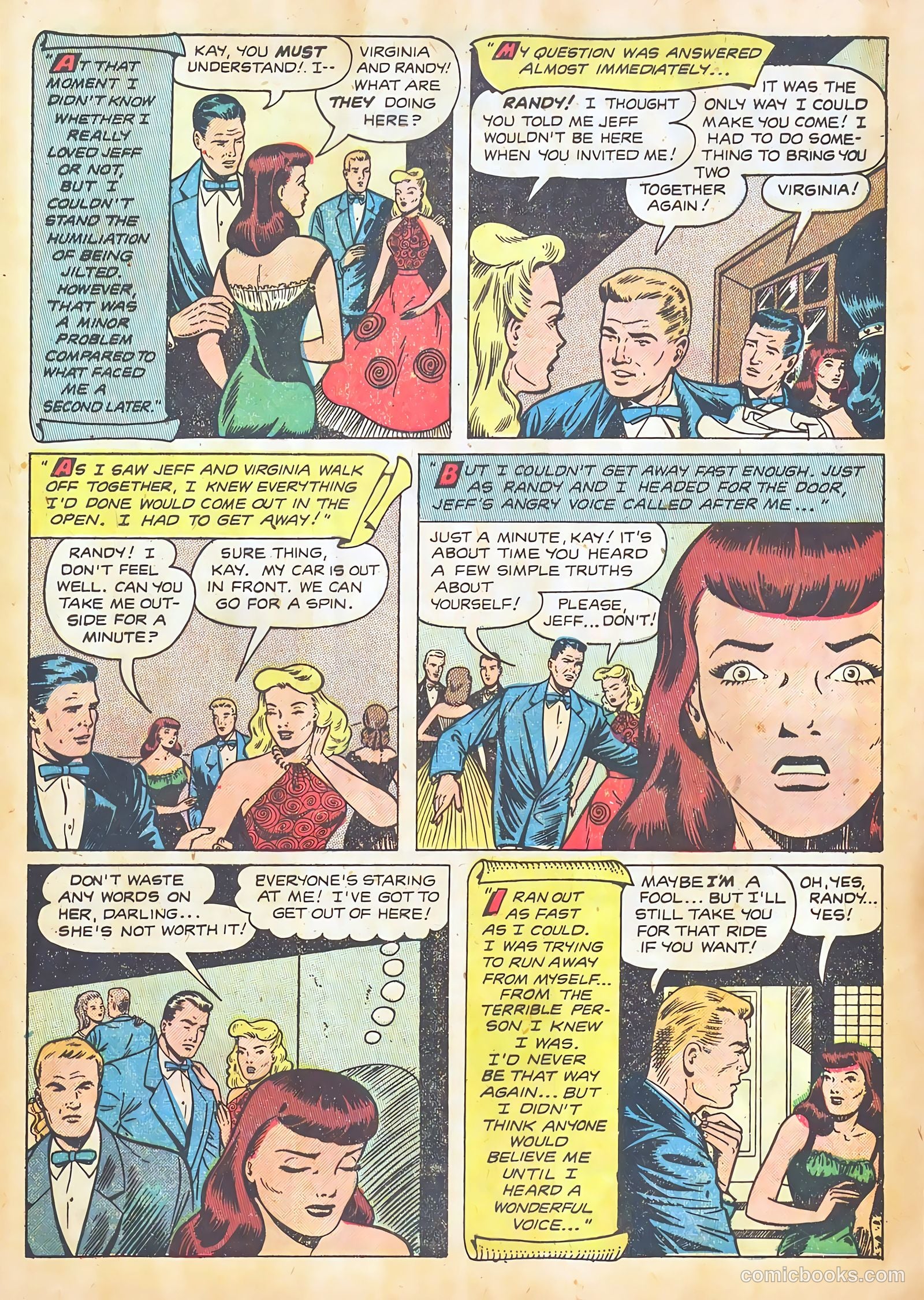 Teen-Age Romances #24 (1952) — page 33 of 37