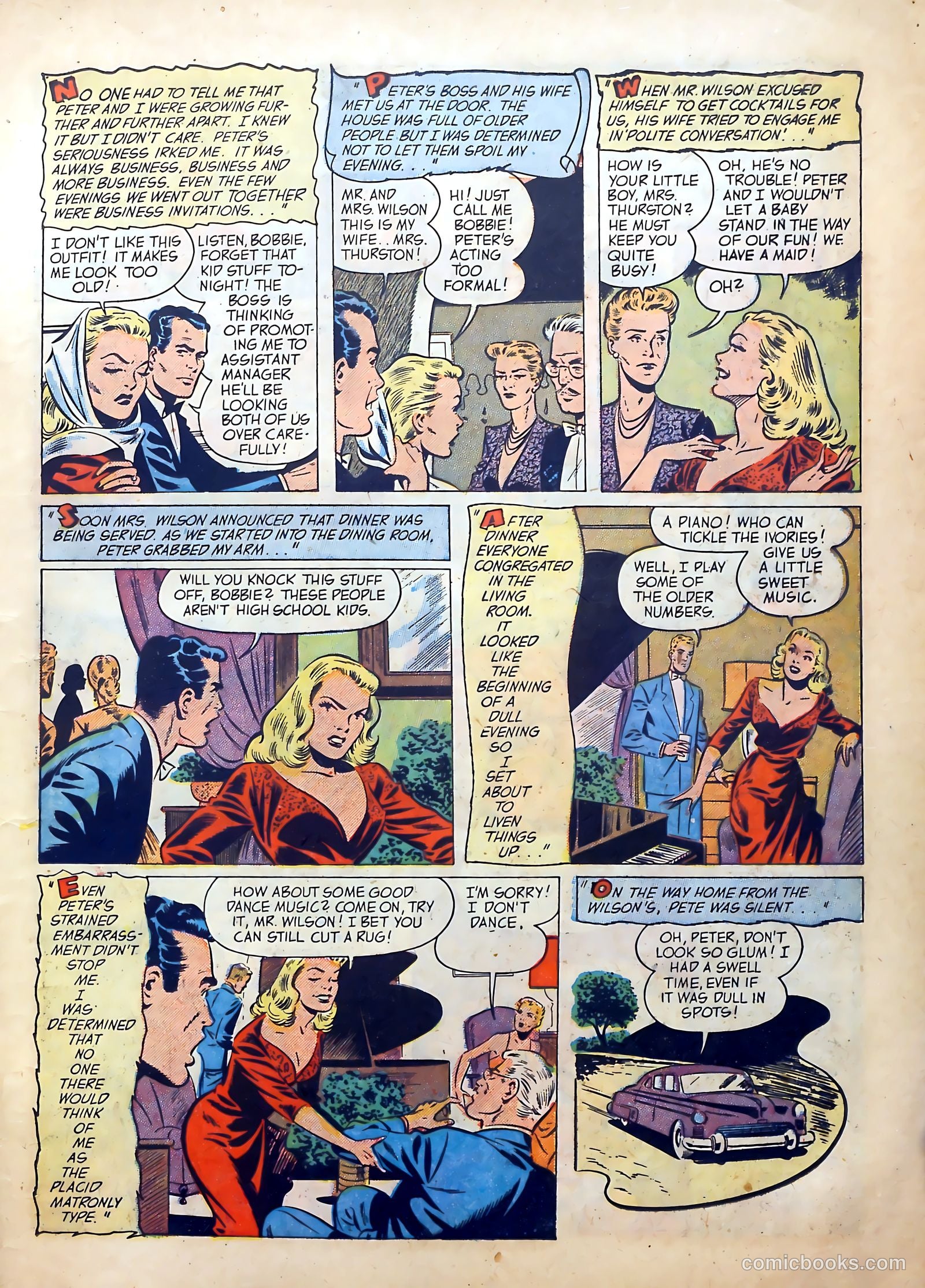 Teen-Age Romances #25 (1952) — page 7 of 36