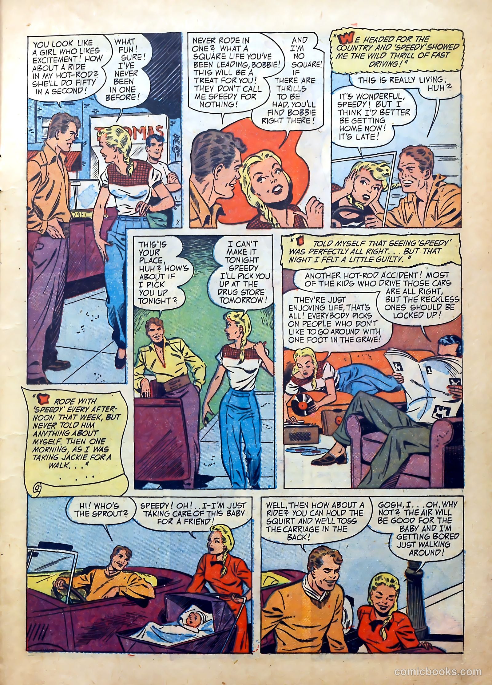 Teen-Age Romances #25 (1952) — page 9 of 36