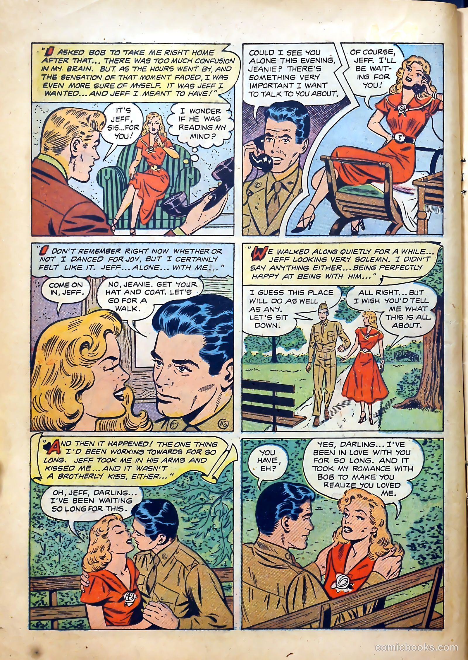 Teen-Age Romances #25 (1952) — page 14 of 36