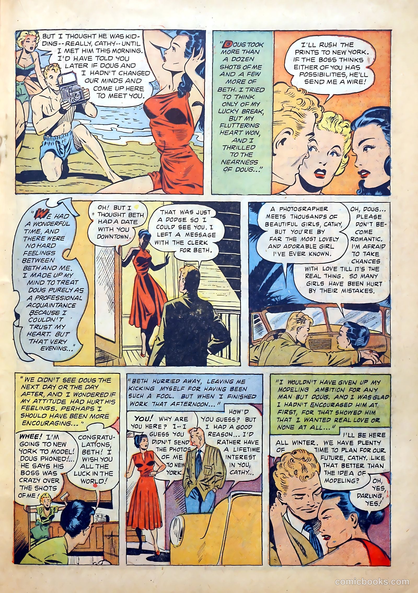 Teen-Age Romances #25 (1952) — page 19 of 36