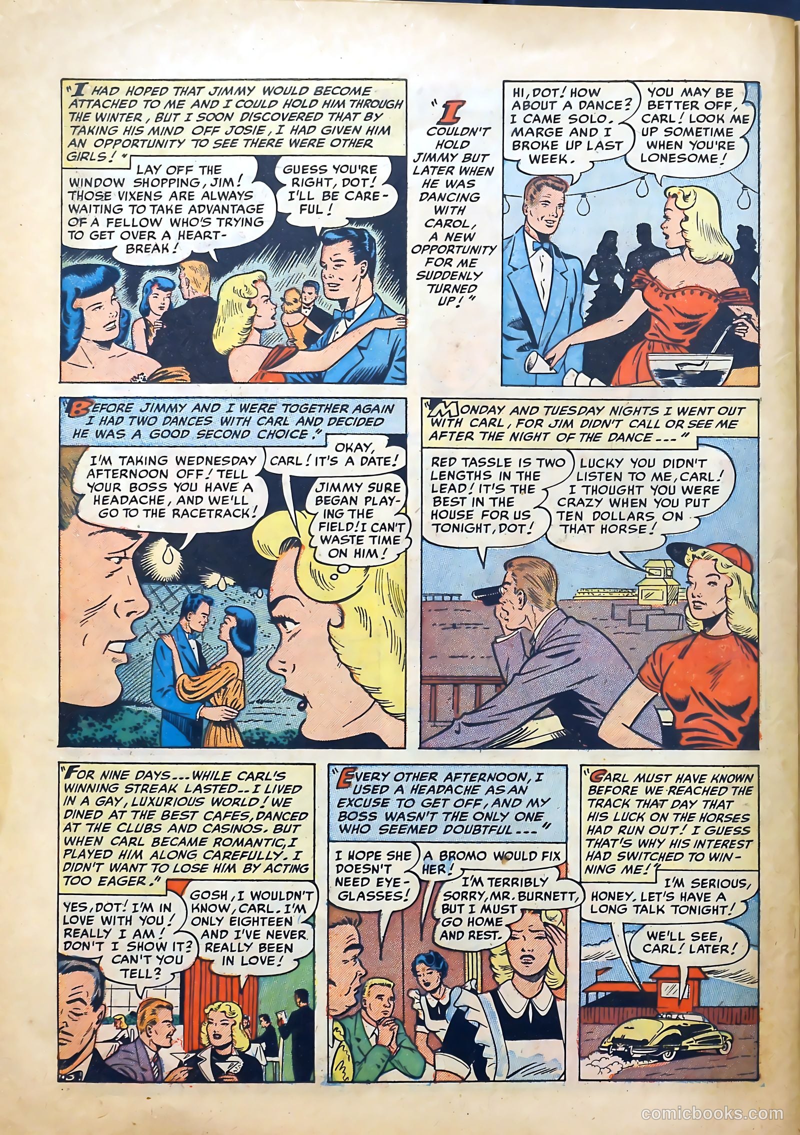 Teen-Age Romances #25 (1952) — page 22 of 36