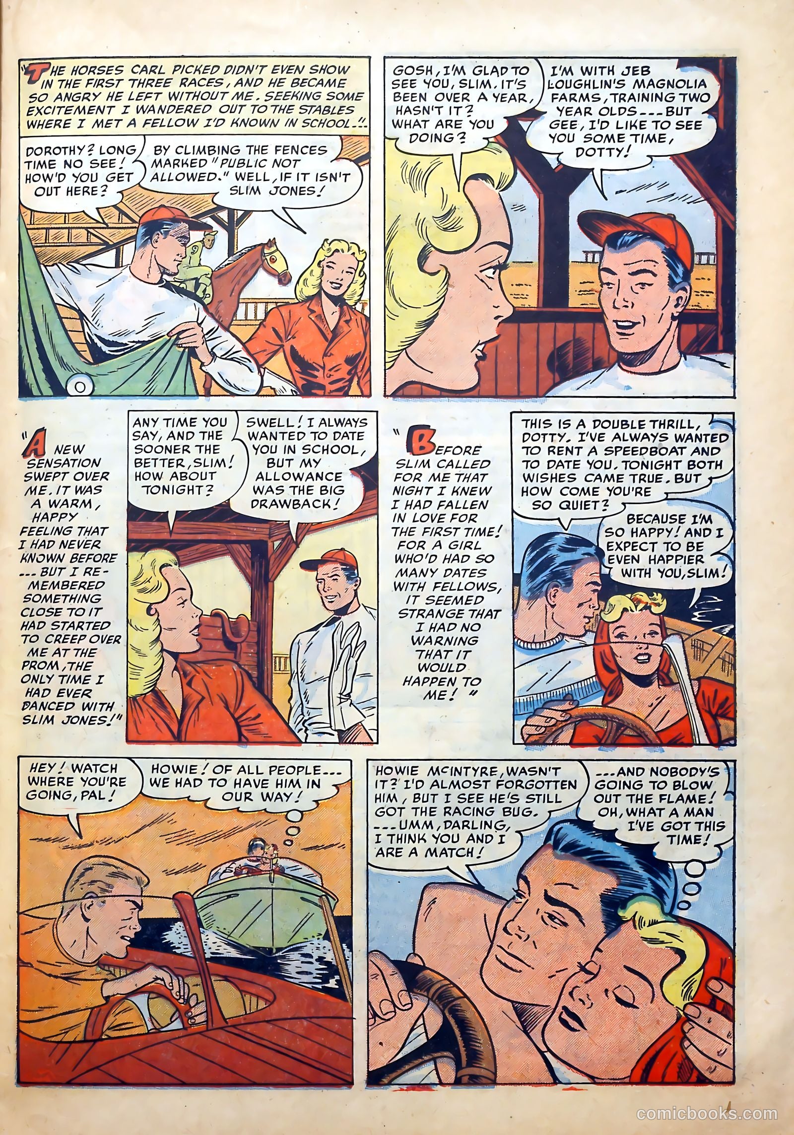 Teen-Age Romances #25 (1952) — page 23 of 36
