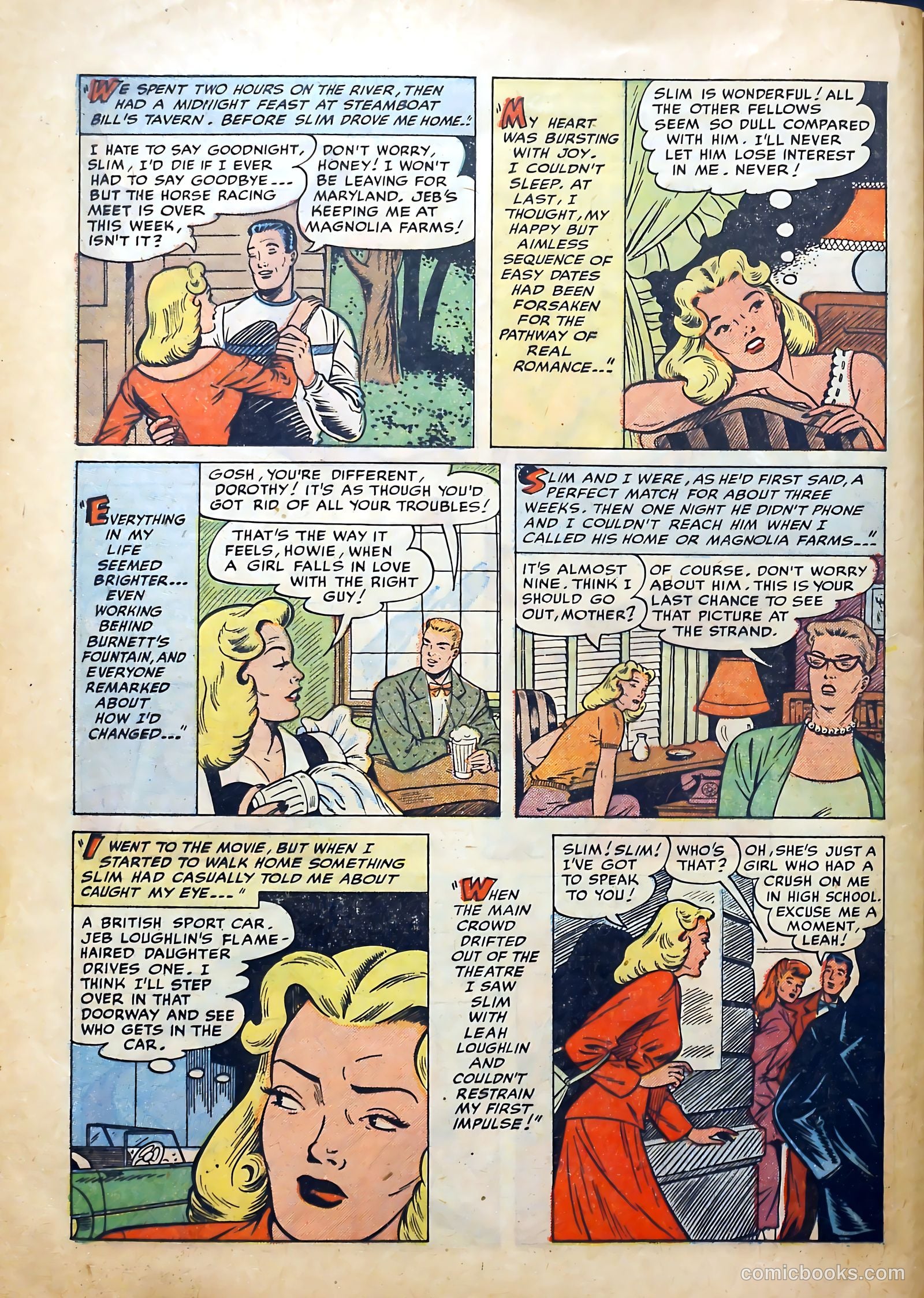 Teen-Age Romances #25 (1952) — page 24 of 36
