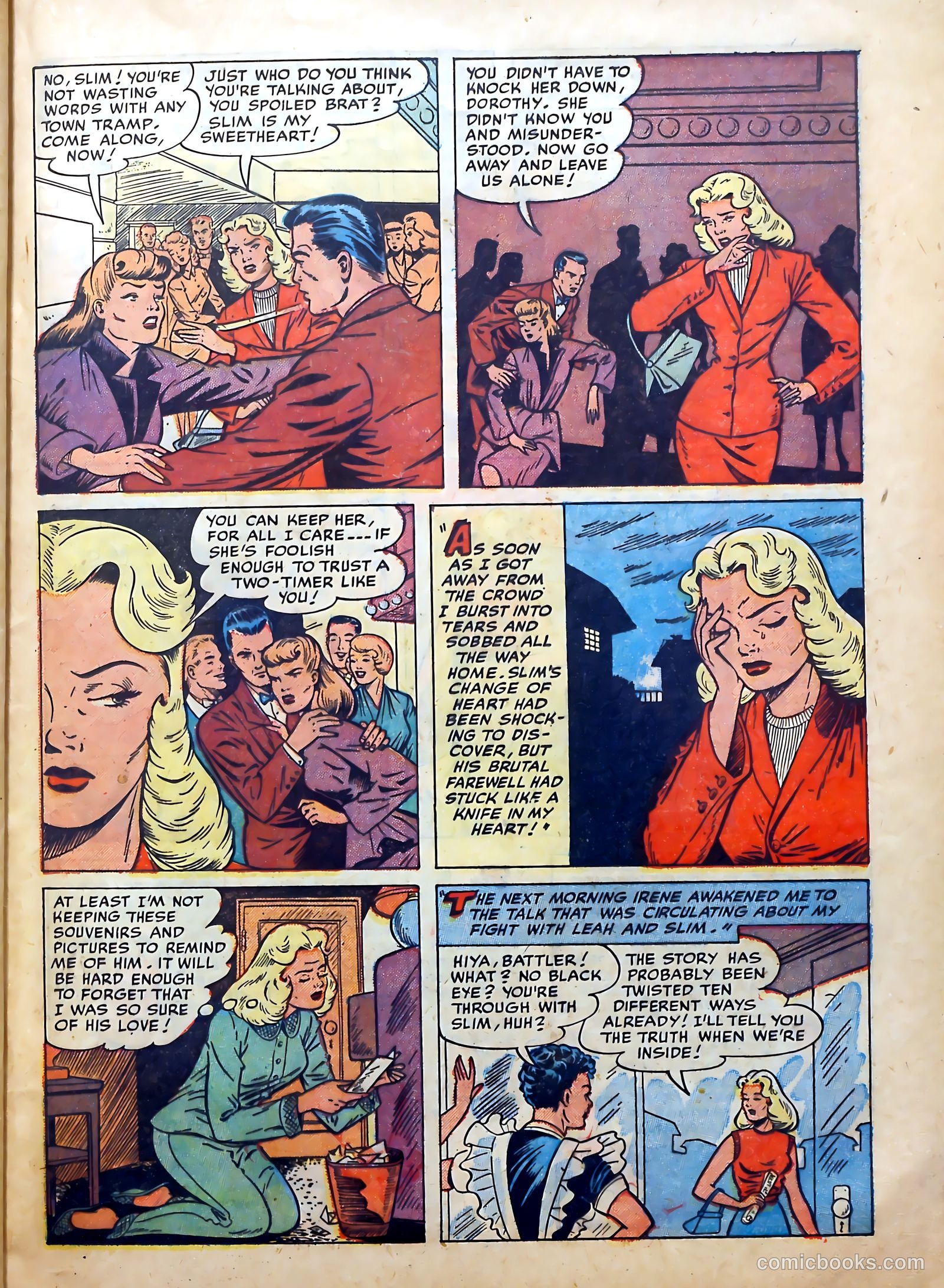 Teen-Age Romances #25 (1952) — page 25 of 36