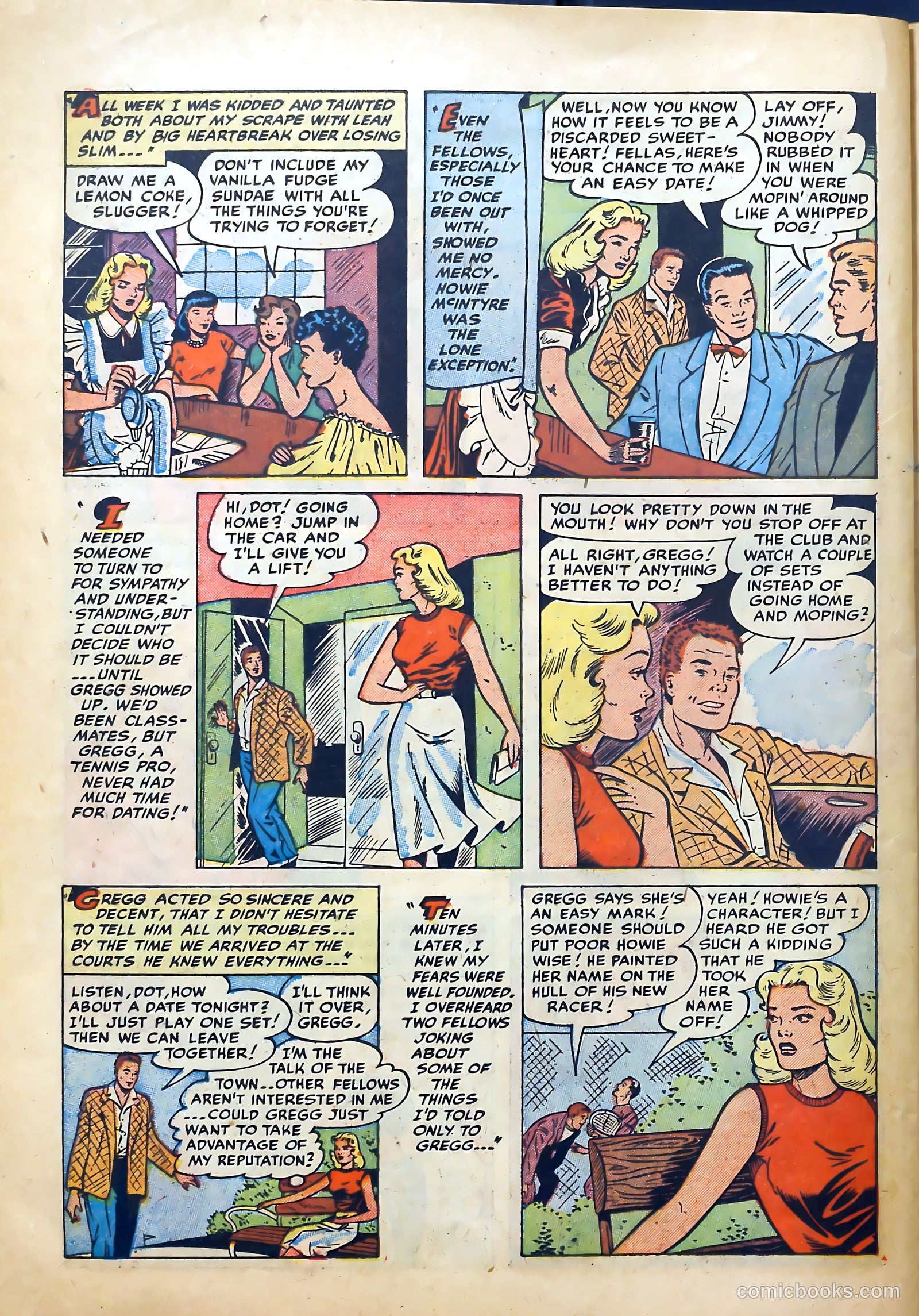 Teen-Age Romances #25 (1952) — page 26 of 36