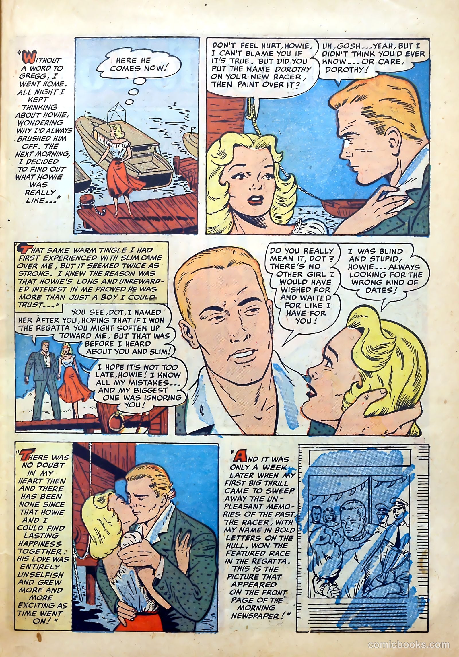 Teen-Age Romances #25 (1952) — page 27 of 36
