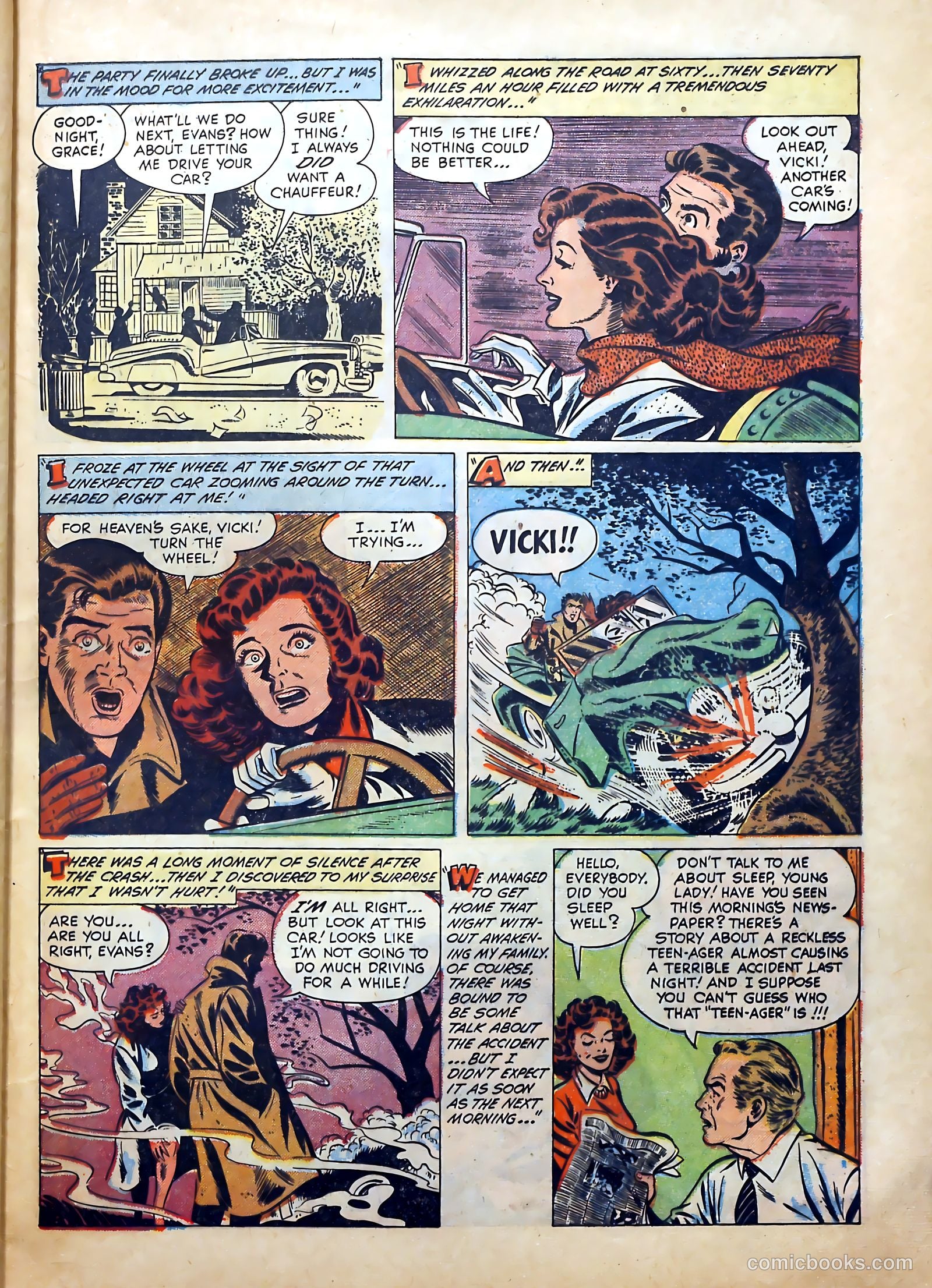 Teen-Age Romances #25 (1952) — page 29 of 36
