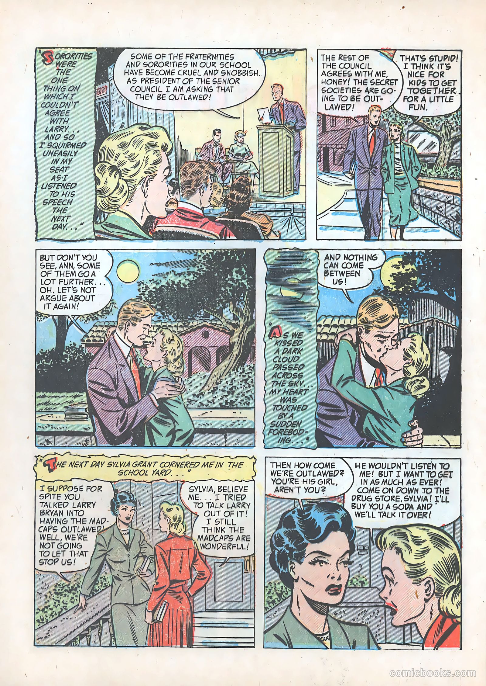 Teen-Age Romances #26 (1952) — page 4 of 36