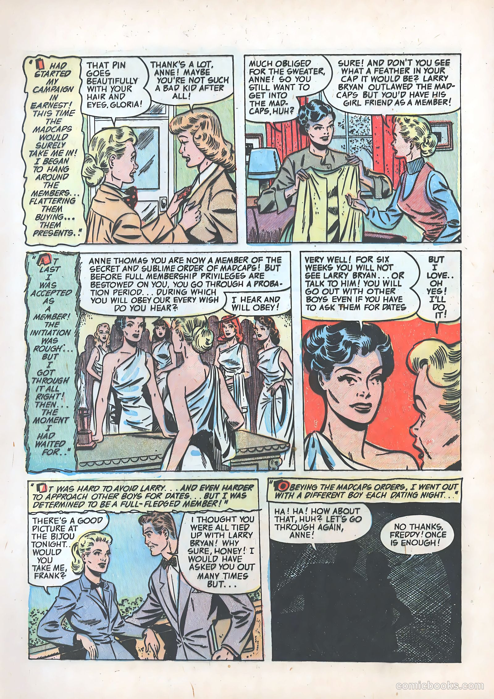 Teen-Age Romances #26 (1952) — page 5 of 36