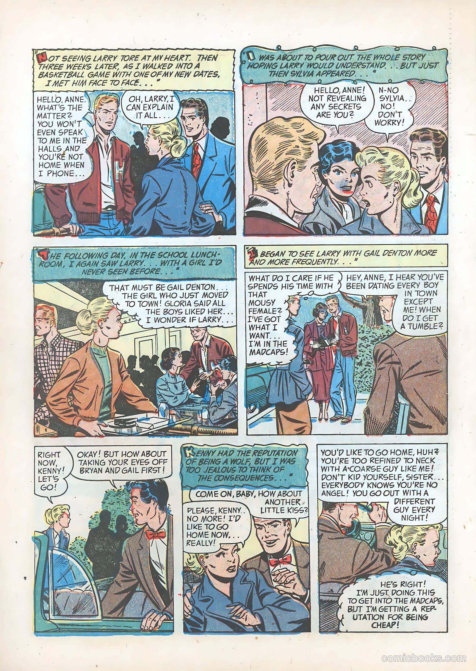 Teen-Age Romances #26 (1952) — page 6 of 36