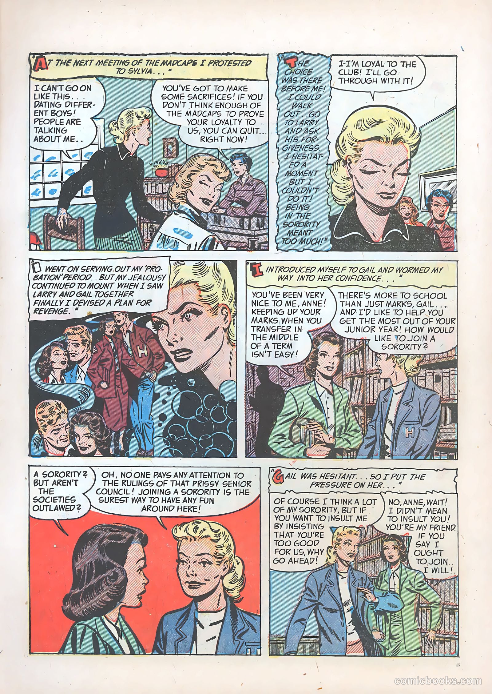 Teen-Age Romances #26 (1952) — page 7 of 36