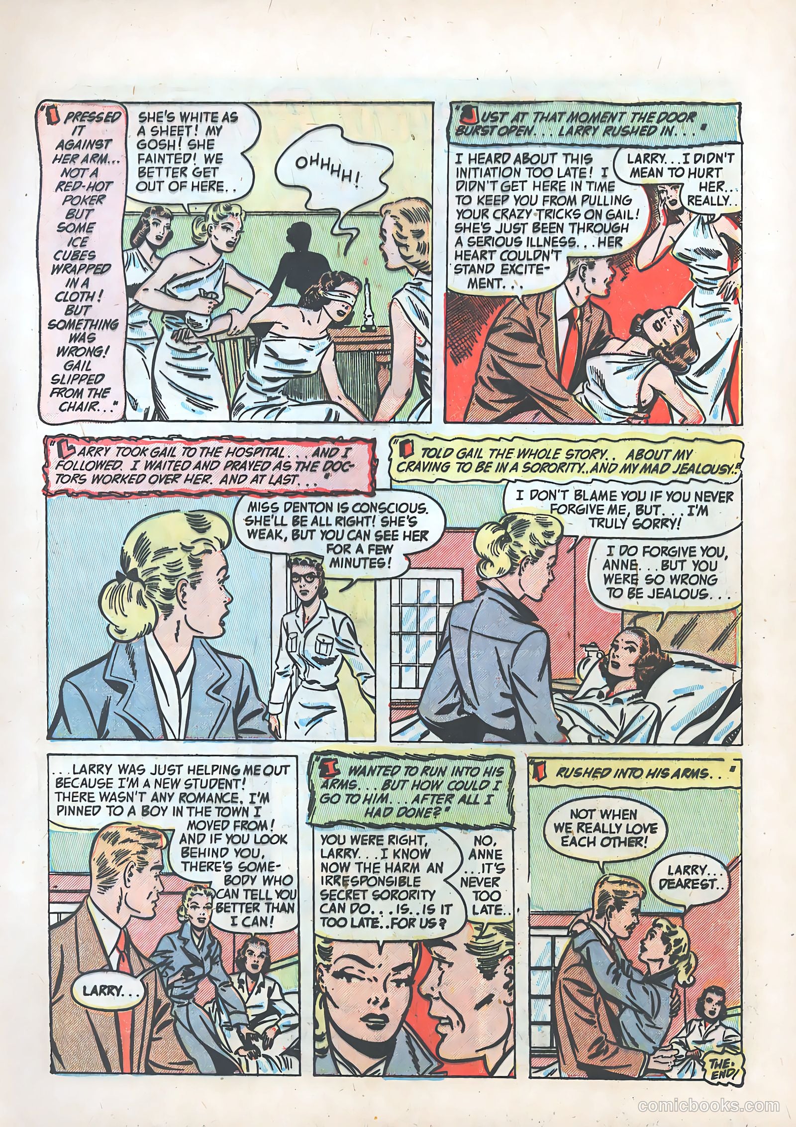 Teen-Age Romances #26 (1952) — page 9 of 36