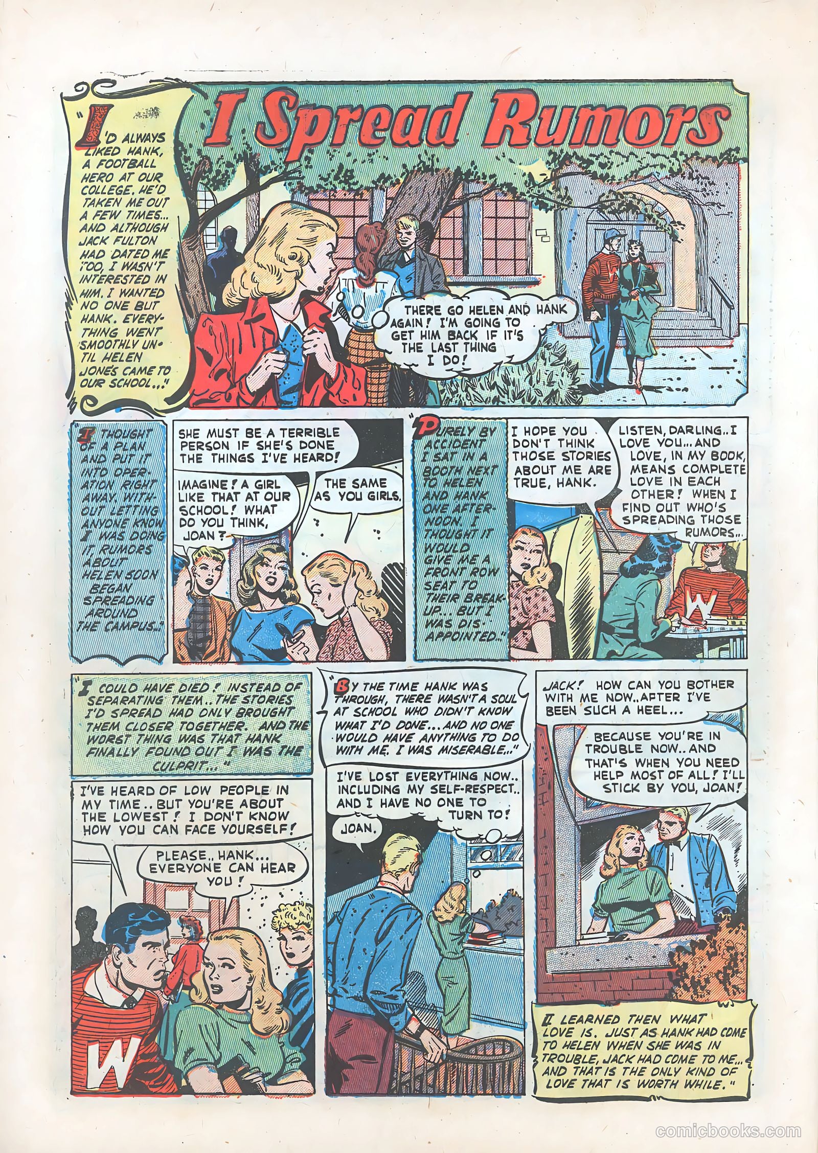 Teen-Age Romances #26 (1952) — page 10 of 36