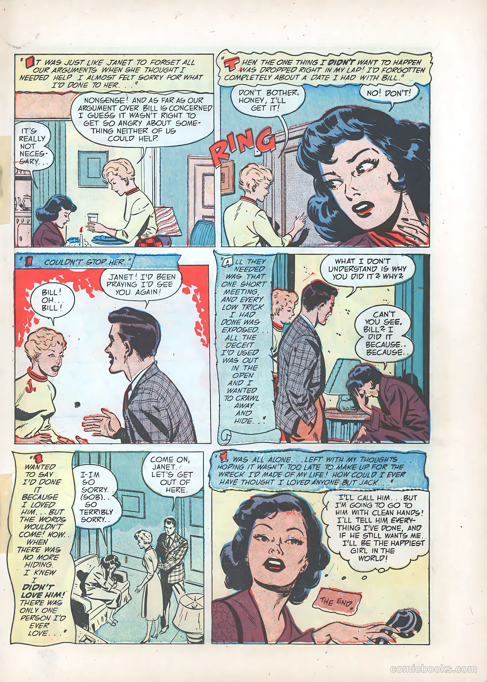 Teen-Age Romances #26 (1952) — page 19 of 36
