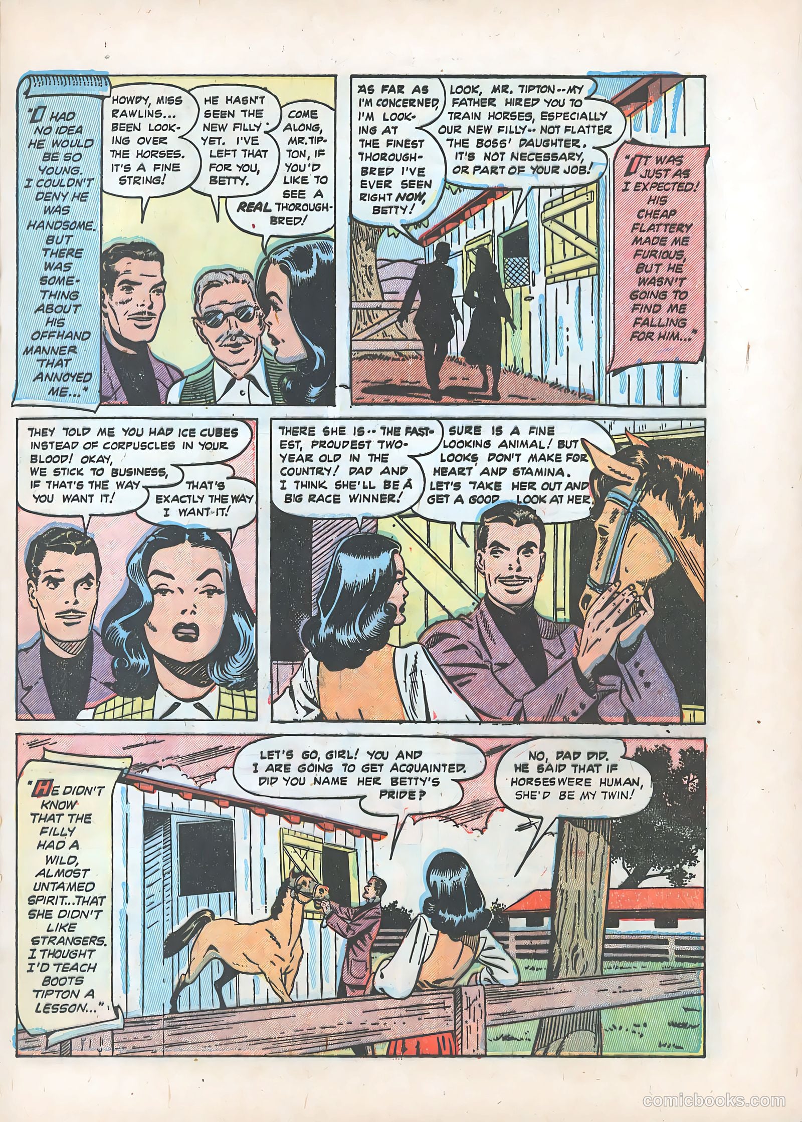 Teen-Age Romances #26 (1952) — page 21 of 36