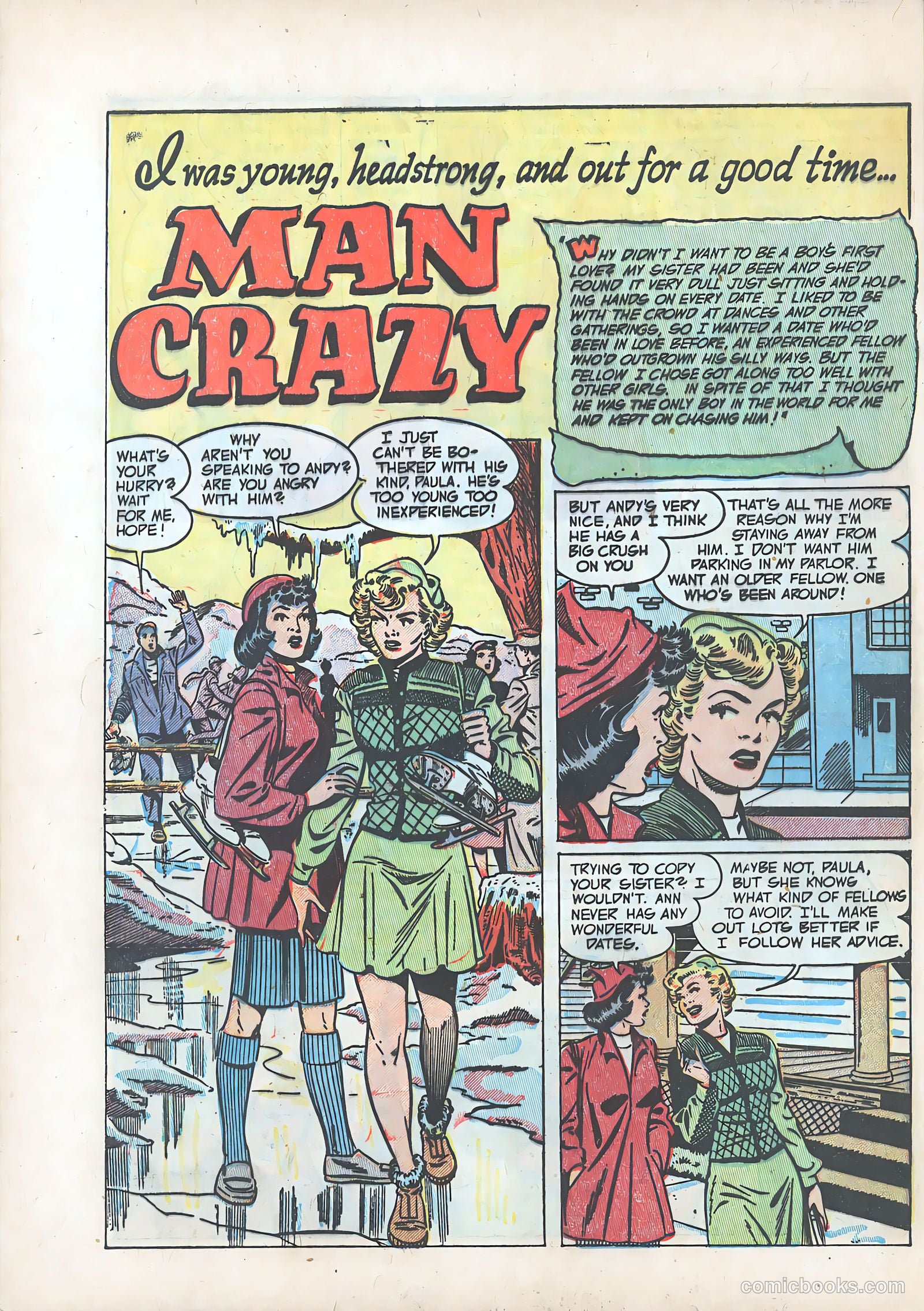 Teen-Age Romances #26 (1952) — page 28 of 36