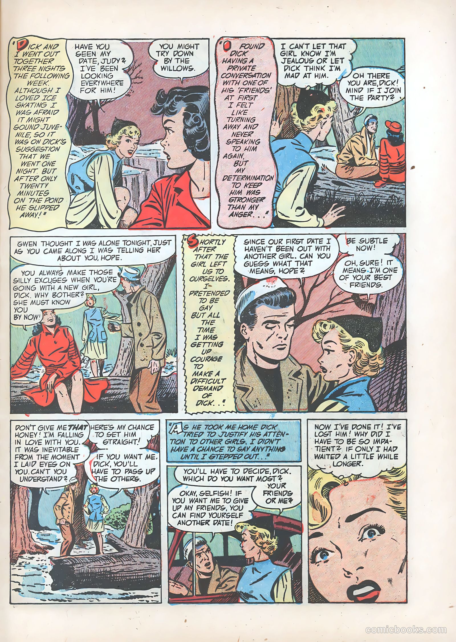 Teen-Age Romances #26 (1952) — page 31 of 36