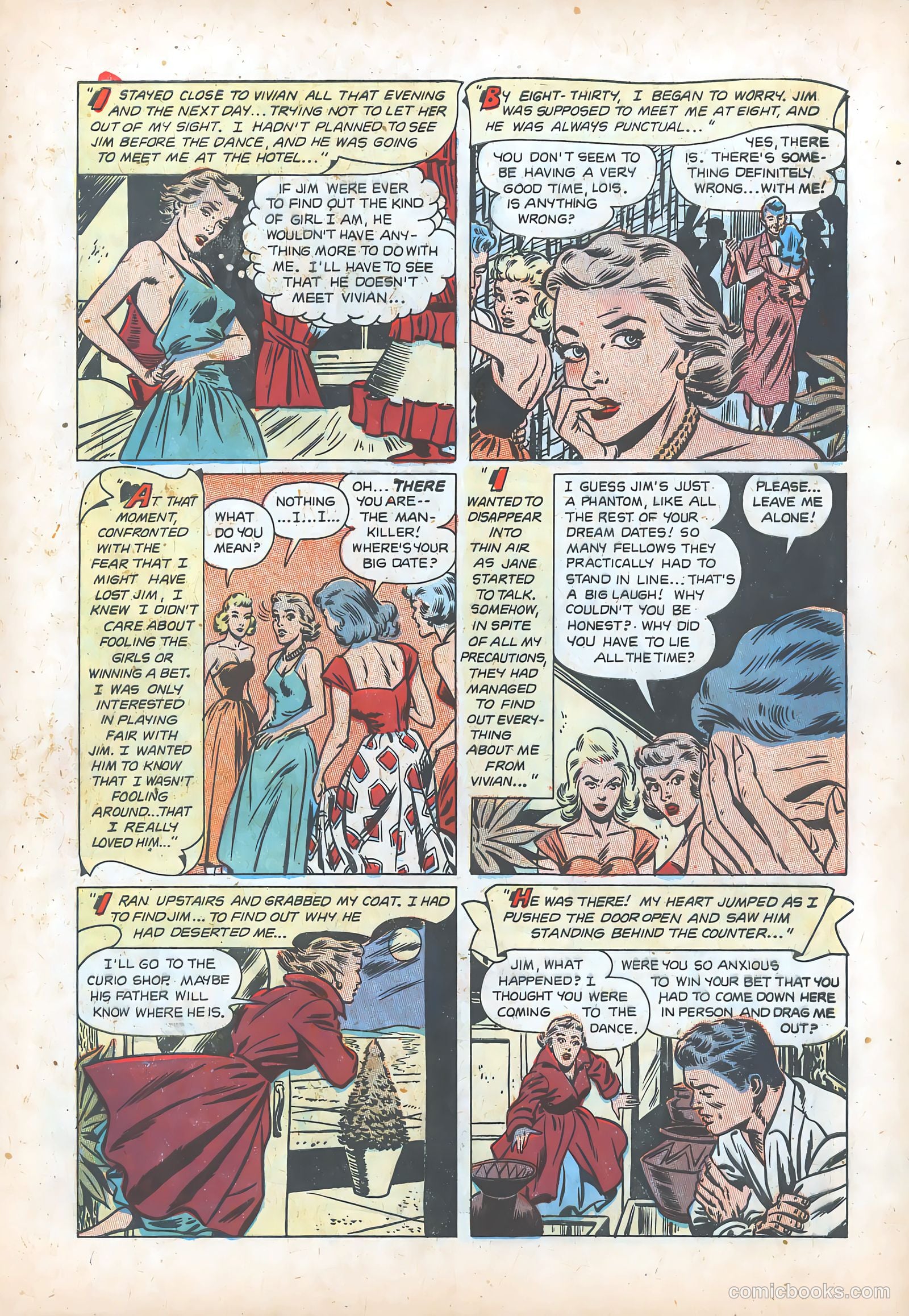 Teen-Age Romances #27 (1952) — page 7 of 36