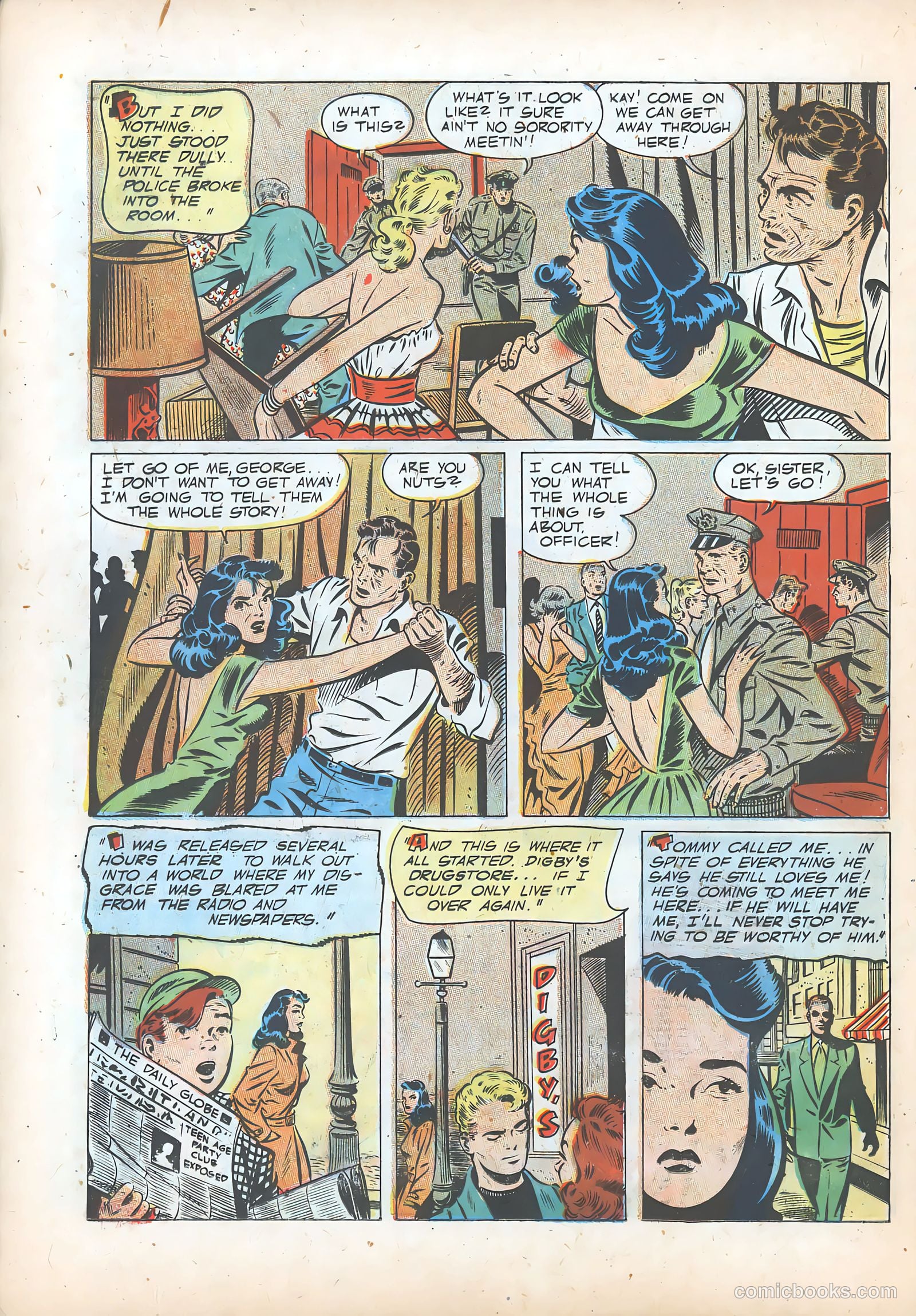 Teen-Age Romances #27 (1952) — page 20 of 36