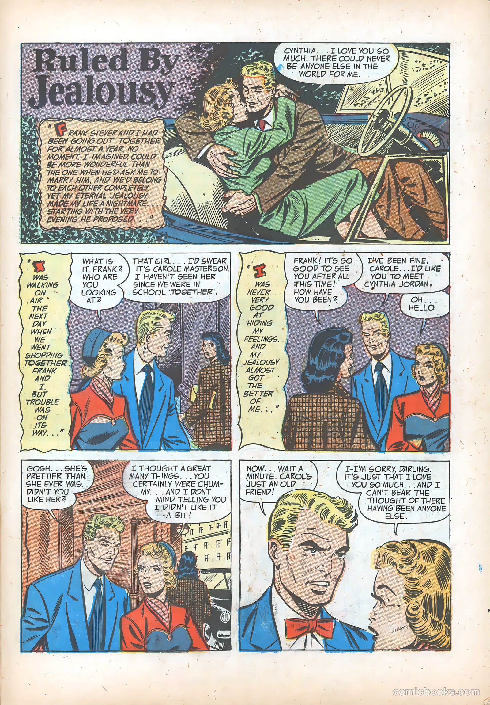 Teen-Age Romances #27 (1952) — page 21 of 36