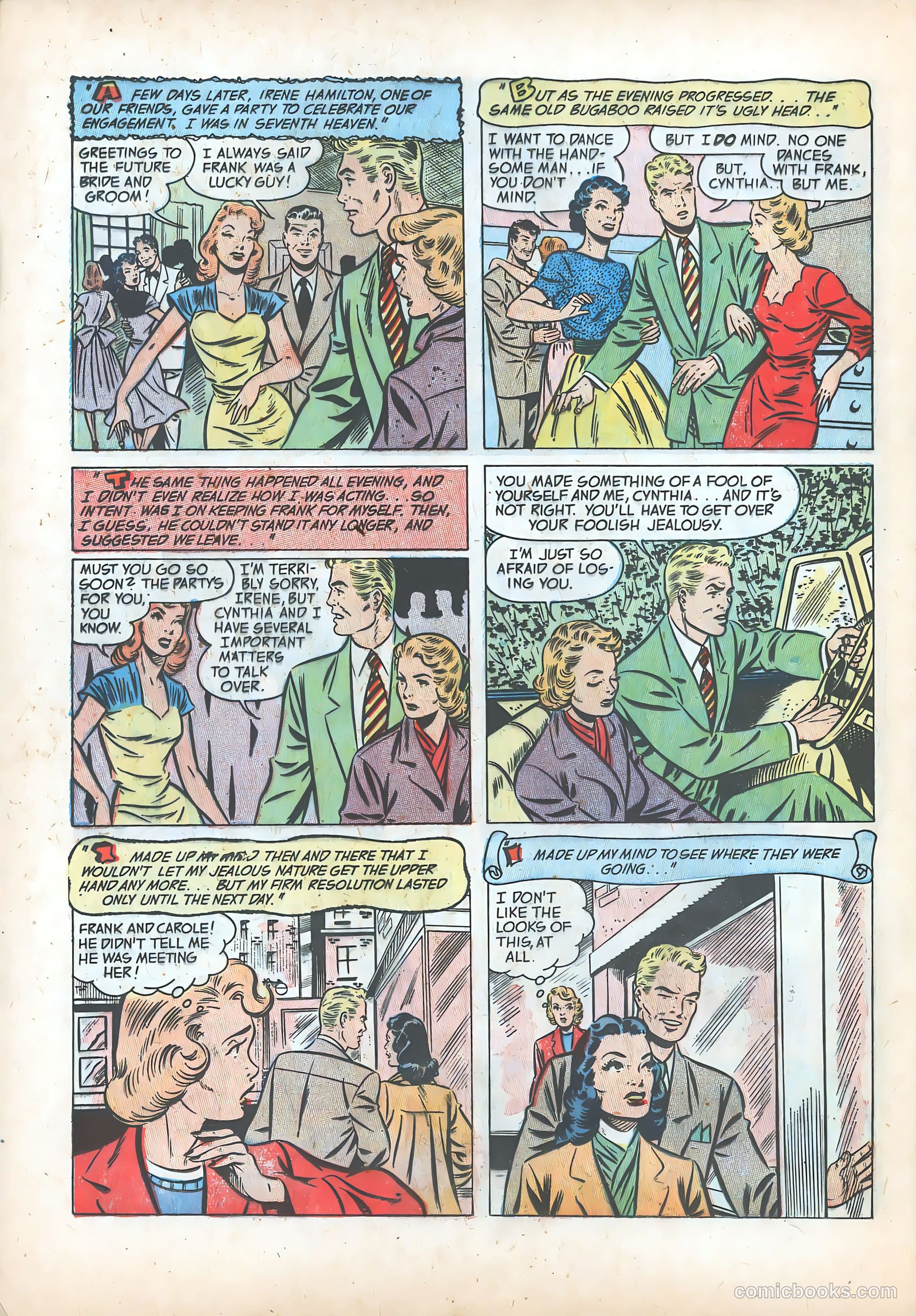 Teen-Age Romances #27 (1952) — page 22 of 36