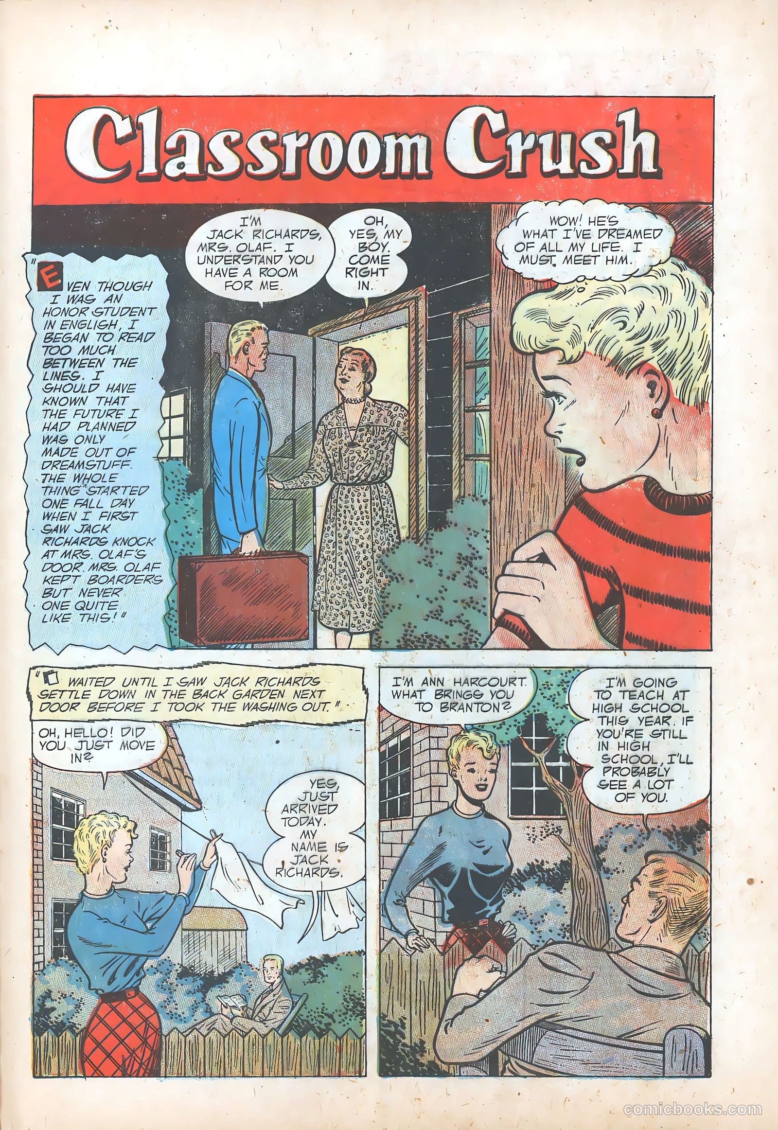 Teen-Age Romances #27 (1952) — page 27 of 36