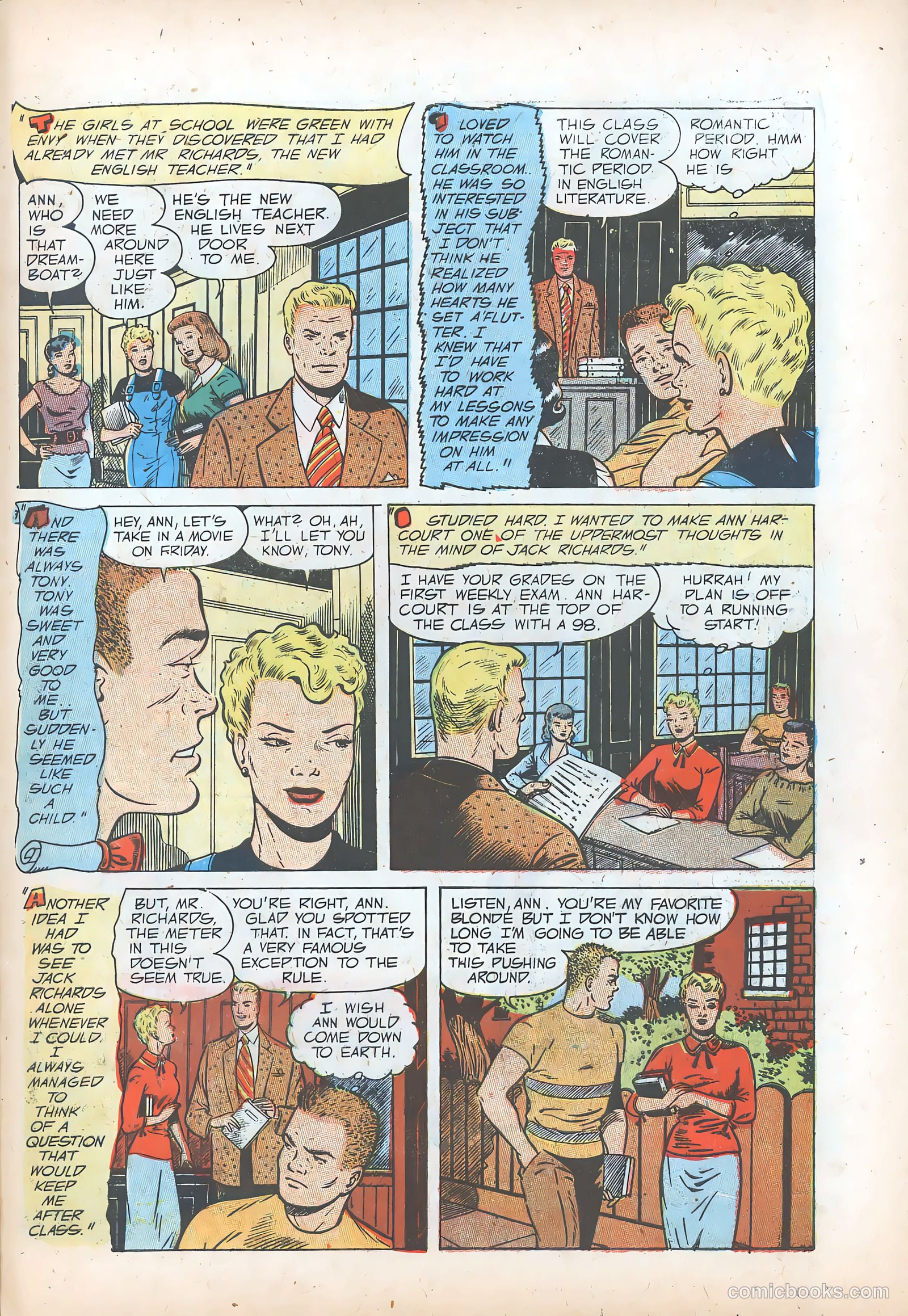 Teen-Age Romances #27 (1952) — page 29 of 36