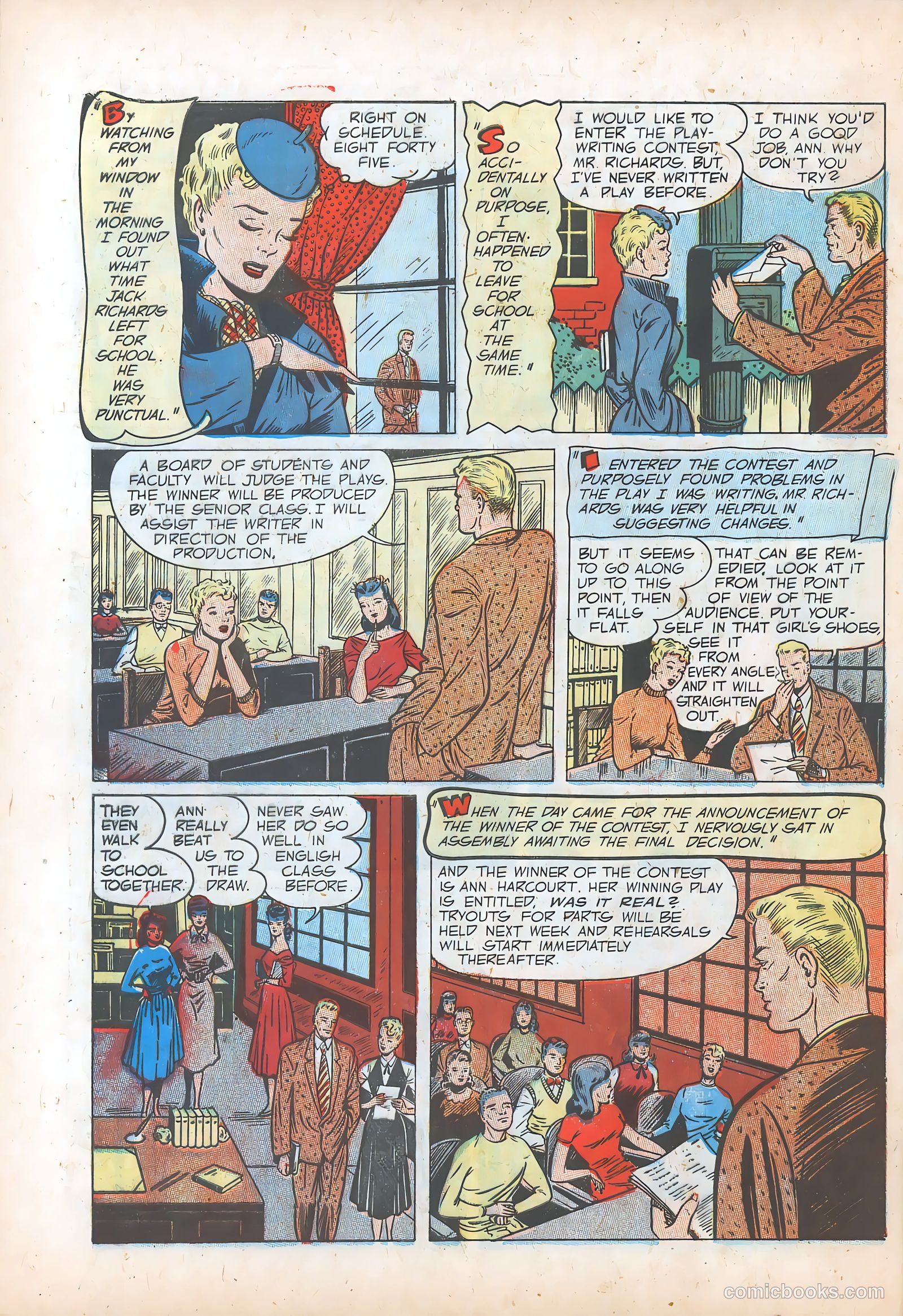 Teen-Age Romances #27 (1952) — page 30 of 36