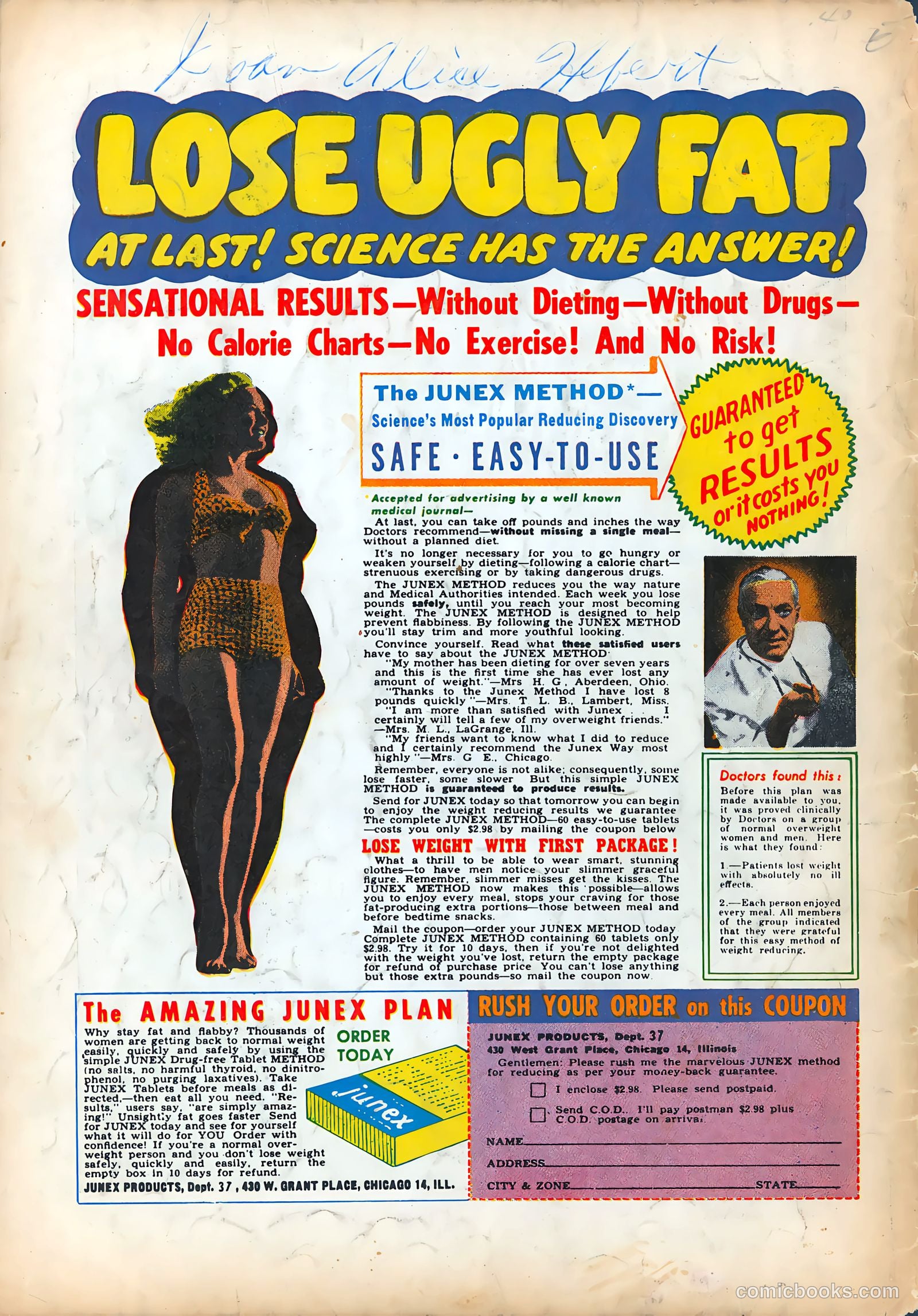 Teen-Age Romances #27 (1952) — page 36 of 36